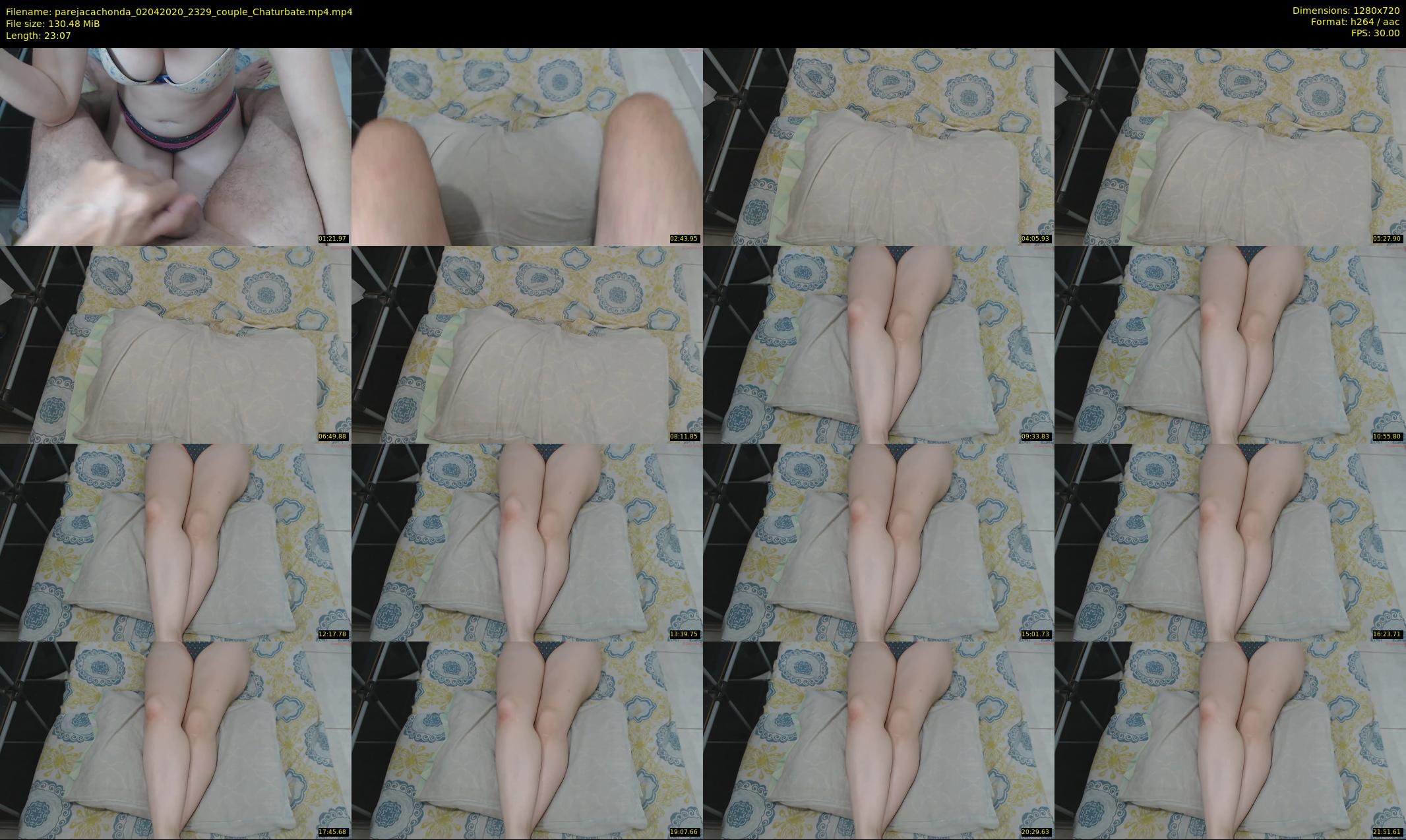 parejacachonda — 24 minute Chaturbate couple cam show recording, 720p, Apr 2, 2020