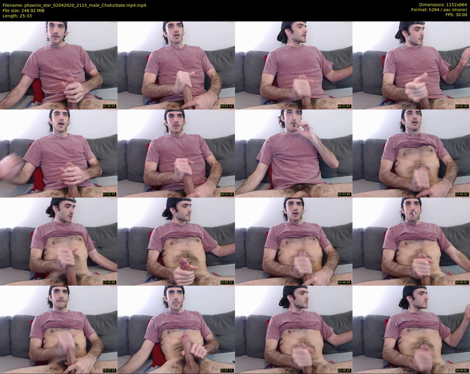 phoenix_star — 26 minute Chaturbate male cam show recording, 720p, Apr 2, 2020