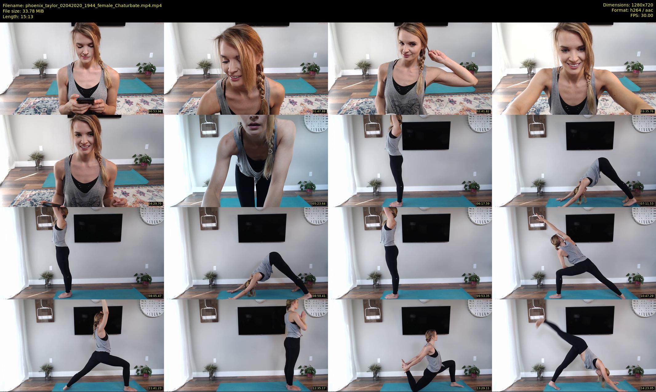 phoenix_taylor — 16 minute Chaturbate female cam show recording, 720p, Apr 2, 2020