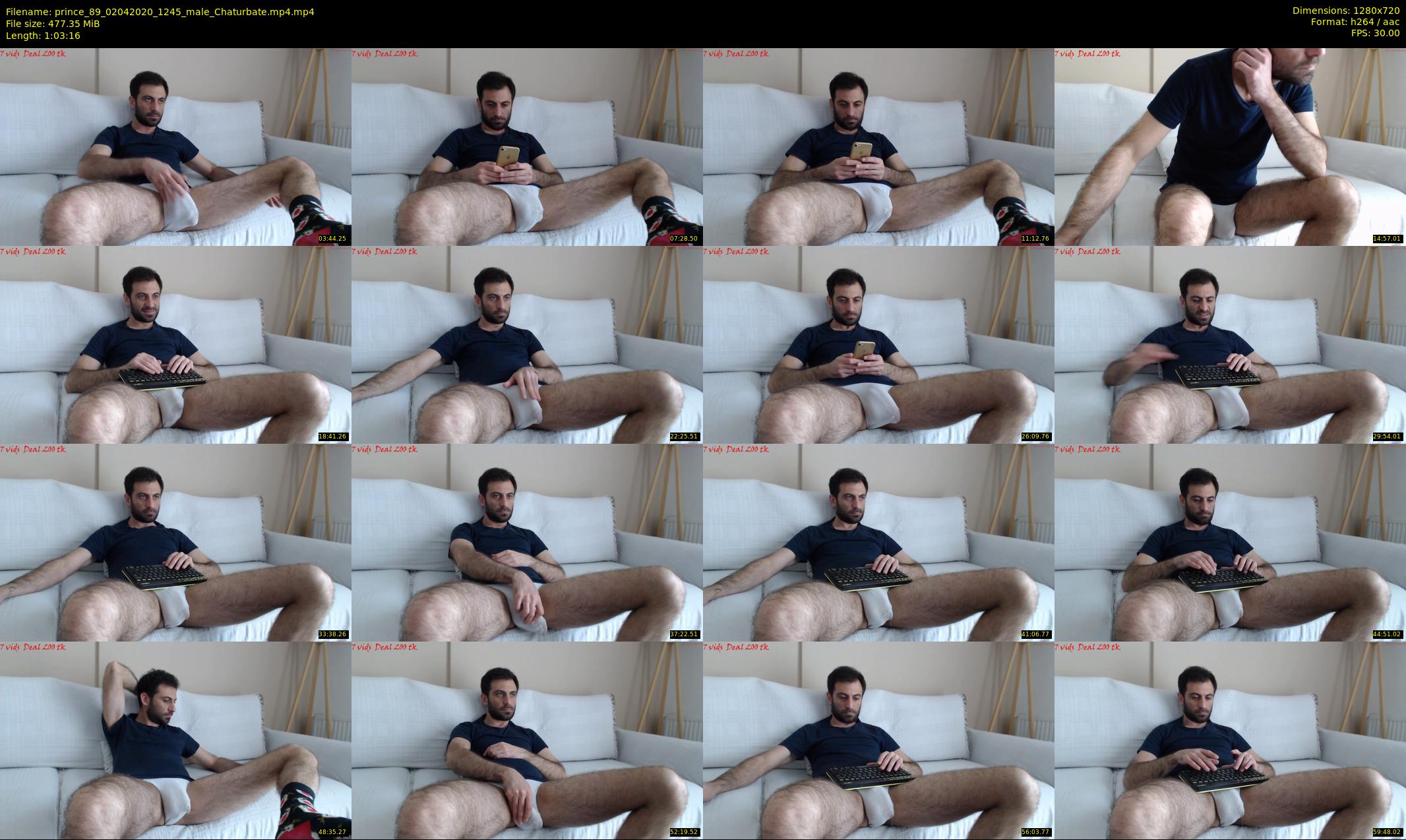 prince_89 — 64 minute Chaturbate male cam show recording, 720p, Apr 2, 2020
