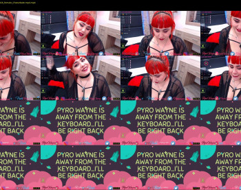 pyrowayne — 54 minute Chaturbate female cam show recording, 720p, Apr 3, 2020