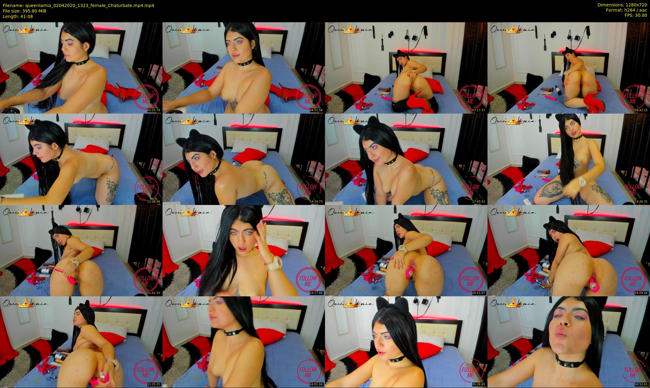 queenlamia — 42 minute Chaturbate female cam show recording, 720p, Apr 2, 2020