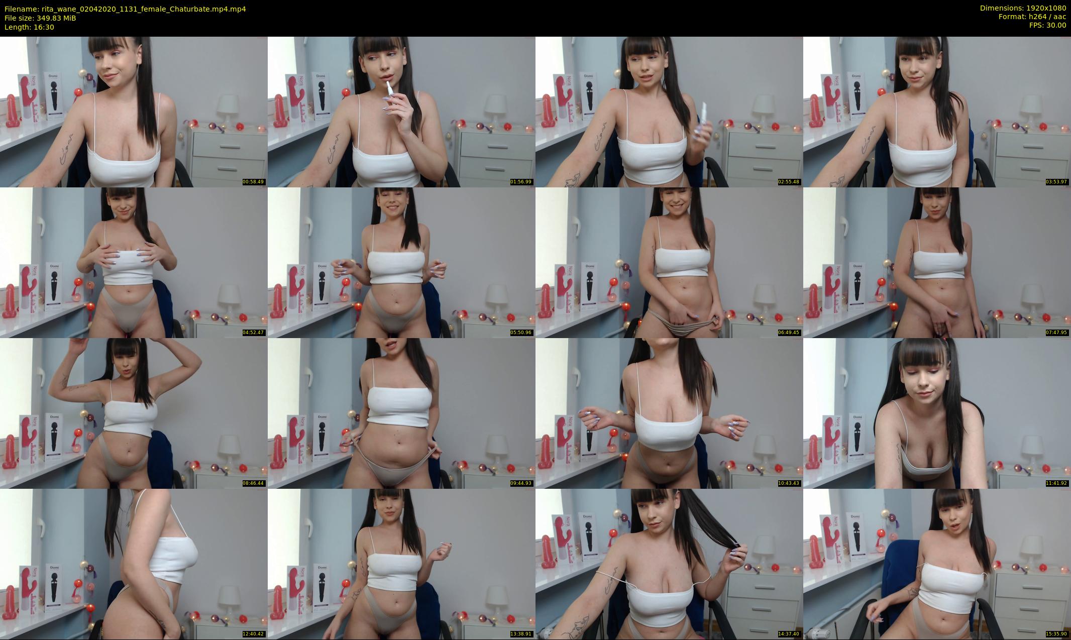 rita_wane — 17 minute Chaturbate female cam show recording, 1080p, Apr 2, 2020