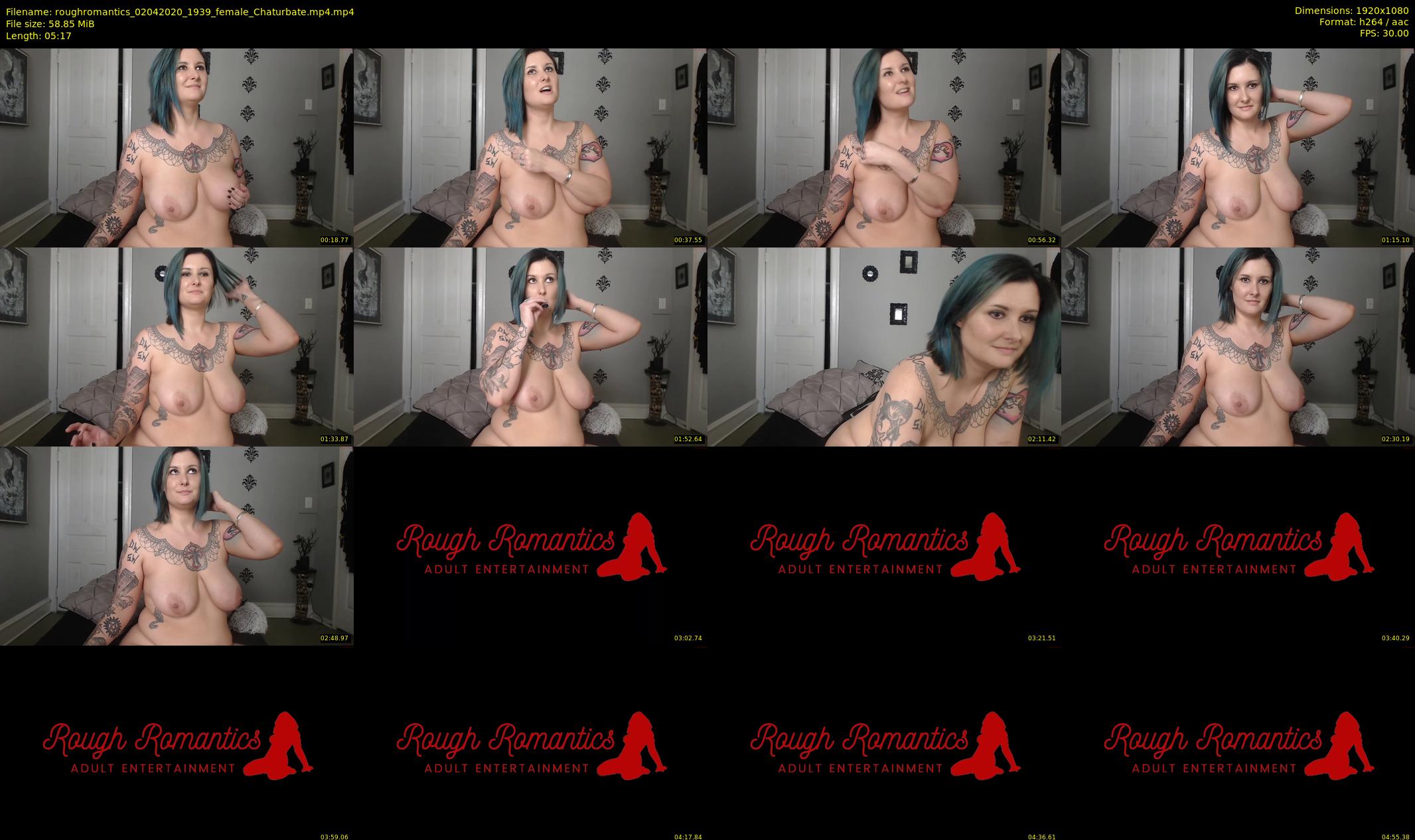 roughromantics — 6 minute Chaturbate couple cam show recording, 1080p, Apr 2, 2020