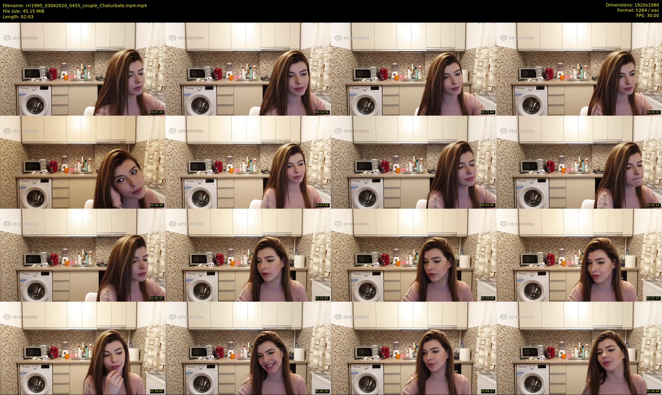 rrr1995 — 3 minute Chaturbate couple cam show recording, 1080p, Apr 3, 2020