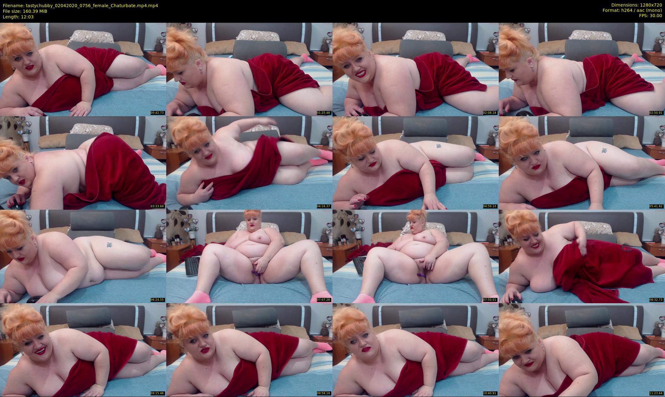 tastychubby — 13 minute Chaturbate female cam show recording, 720p, Apr 2, 2020