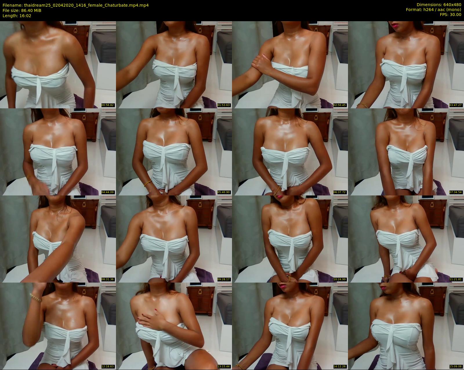 thaidream25 — 17 minute Chaturbate female cam show recording, 480p, Apr 2, 2020