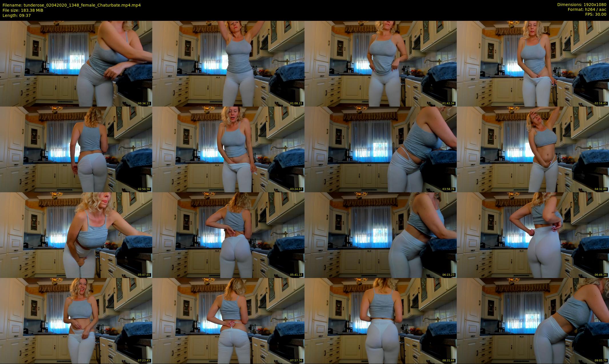 tunderose — 10 minute Chaturbate female cam show recording, 1080p, Apr 2, 2020