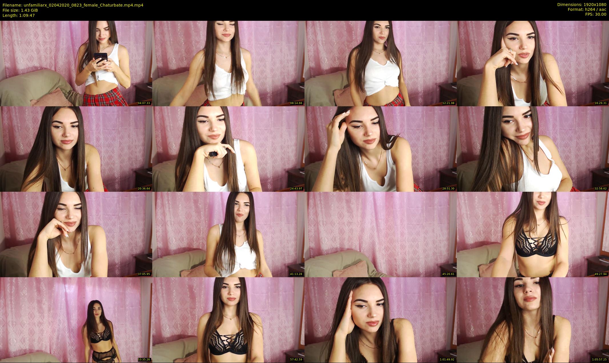 unfamiliarx — 70 minute Chaturbate female cam show recording, 1080p, Apr 2, 2020