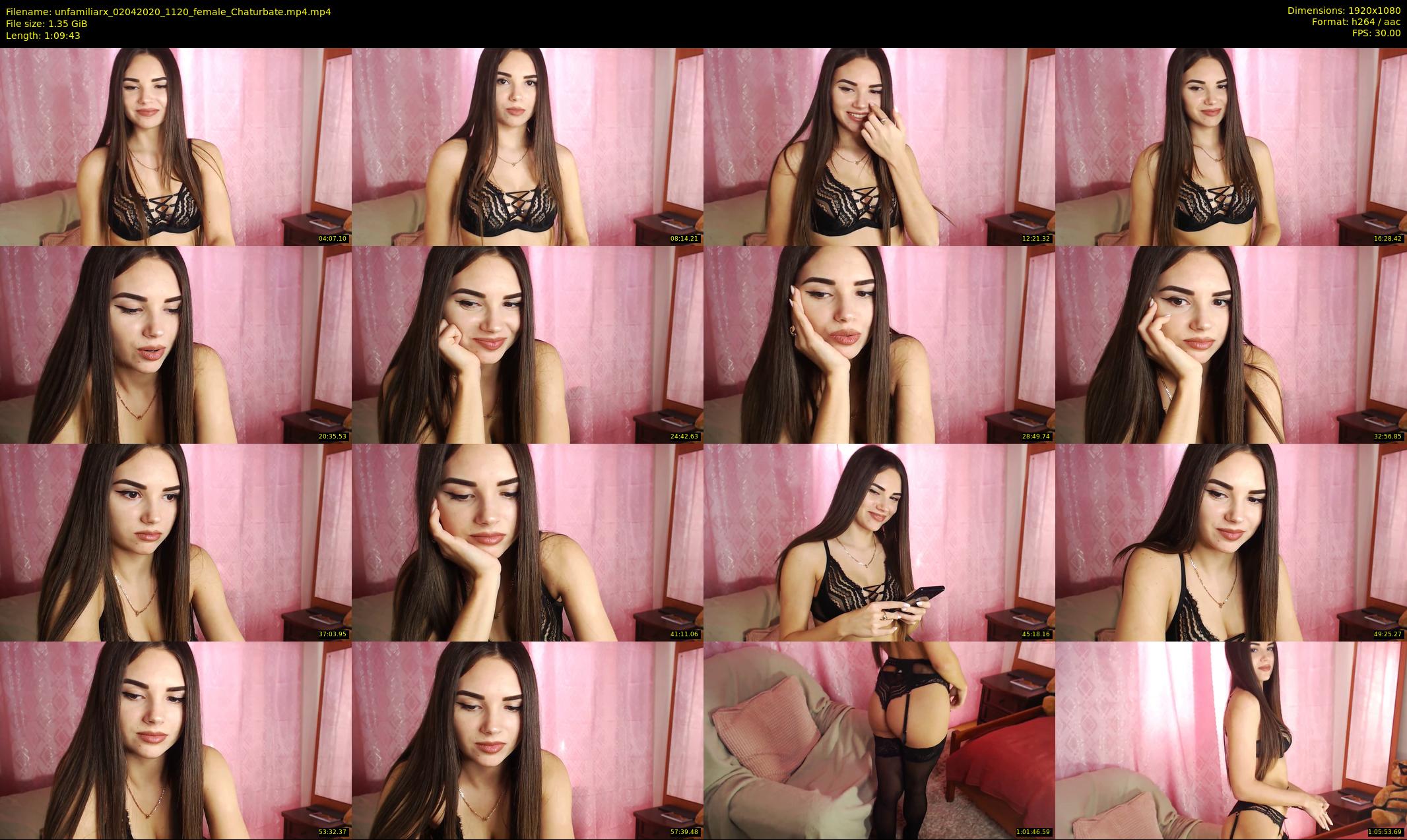 unfamiliarx — 70 minute Chaturbate female cam show recording, 1080p, Apr 2, 2020