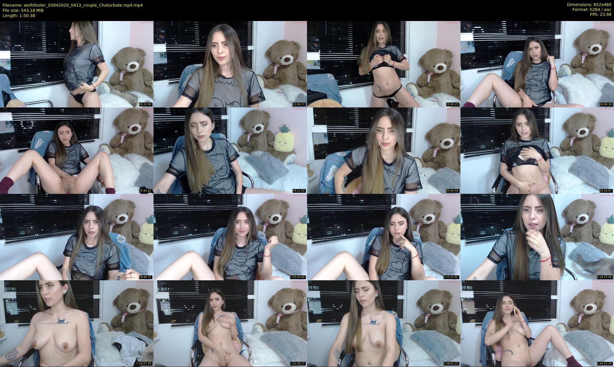 wolfsfoster — 111 minute Chaturbate couple cam show recording, 480p, Apr 3, 2020
