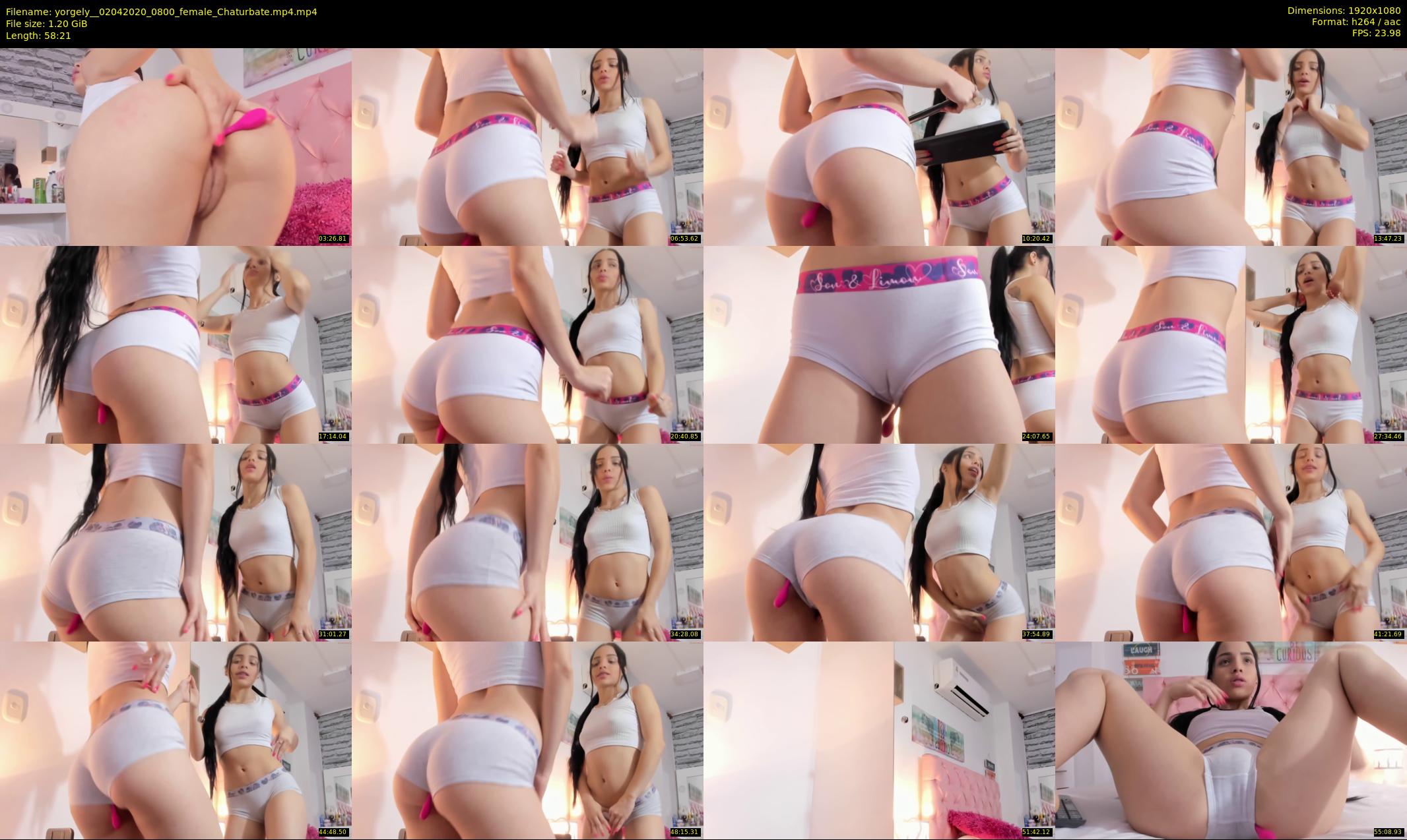 yorgely_ — 59 minute Chaturbate female cam show recording, 1080p, Apr 2, 2020