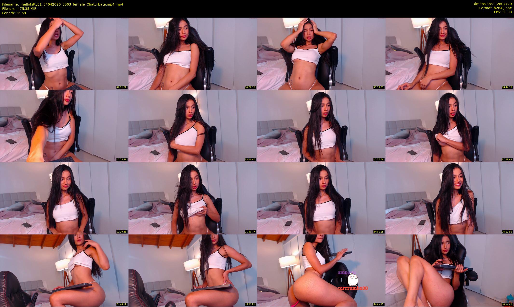 _hellokitty01 — 37 minute Chaturbate female cam show recording, 720p, Apr 4, 2020