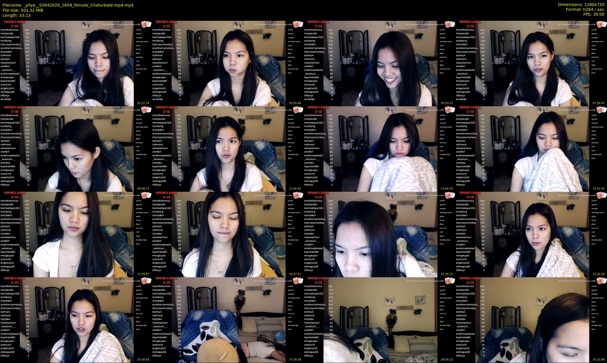 _pilya_ — 34 minute Chaturbate female cam show recording, 720p, Apr 3, 2020