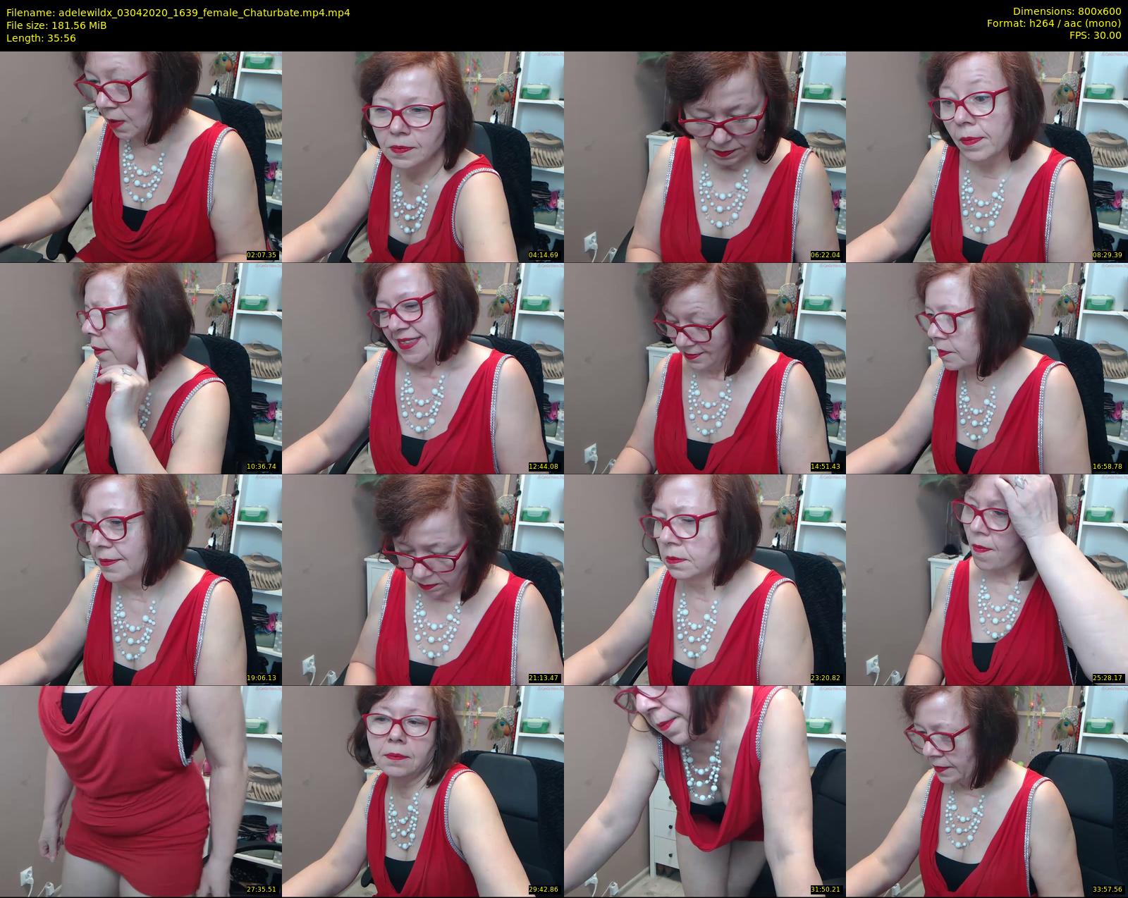 adelewildx — 36 minute Chaturbate female cam show recording, 480p, Apr 3, 2020