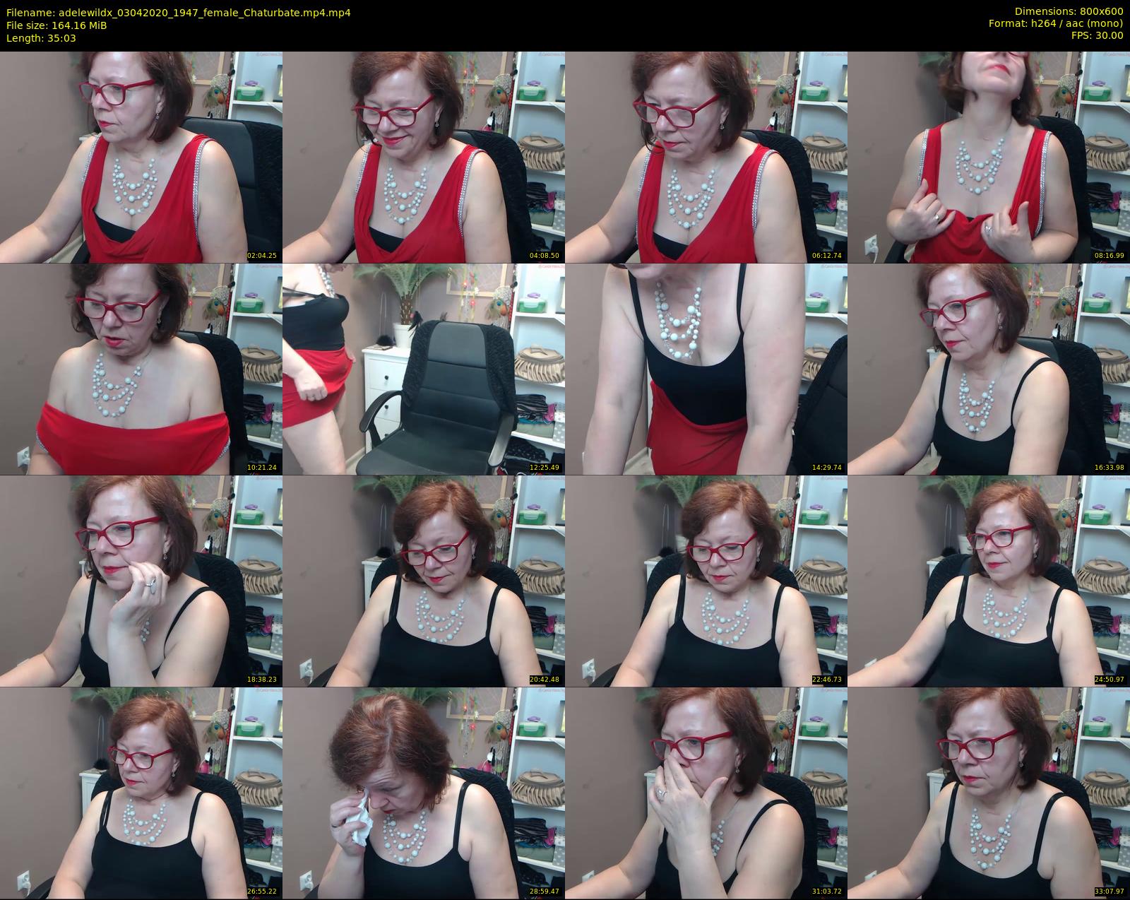 adelewildx — 36 minute Chaturbate female cam show recording, 480p, Apr 3, 2020