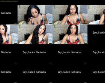 afrodita_smith08 — 49 minute Chaturbate female cam show recording, 720p, Apr 3, 2020