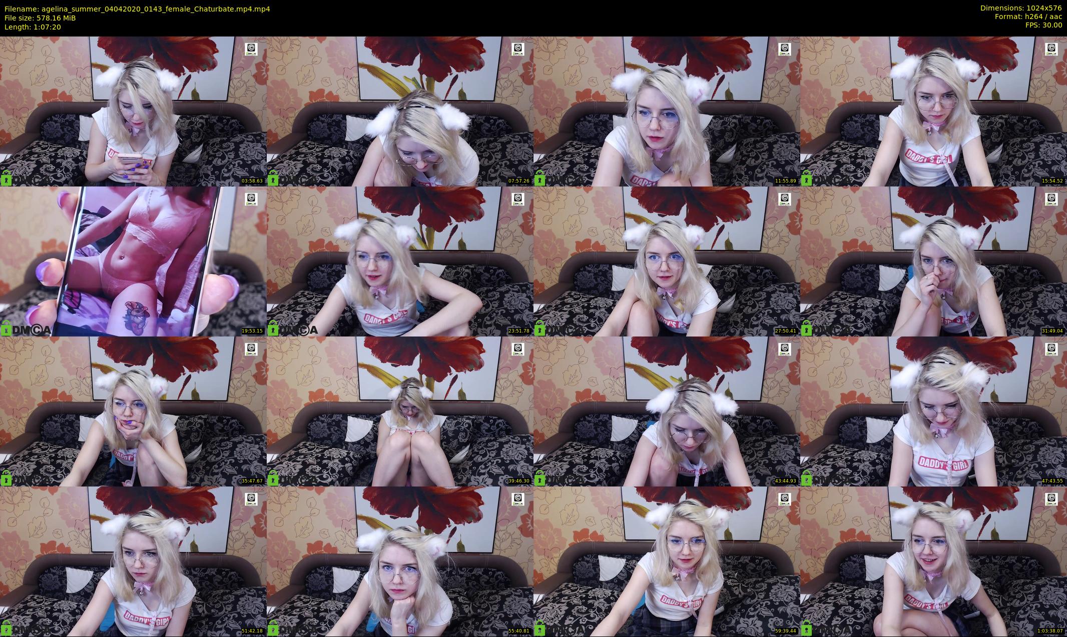 agelina_summer — 68 minute Chaturbate female cam show recording, 480p, Apr 4, 2020