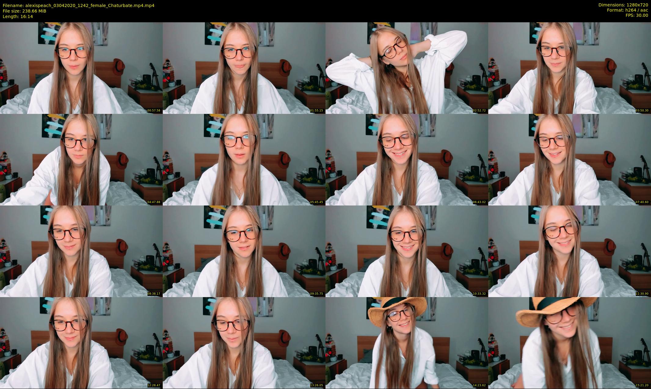 alexispeach — 17 minute Chaturbate female cam show recording, 720p, Apr 3, 2020