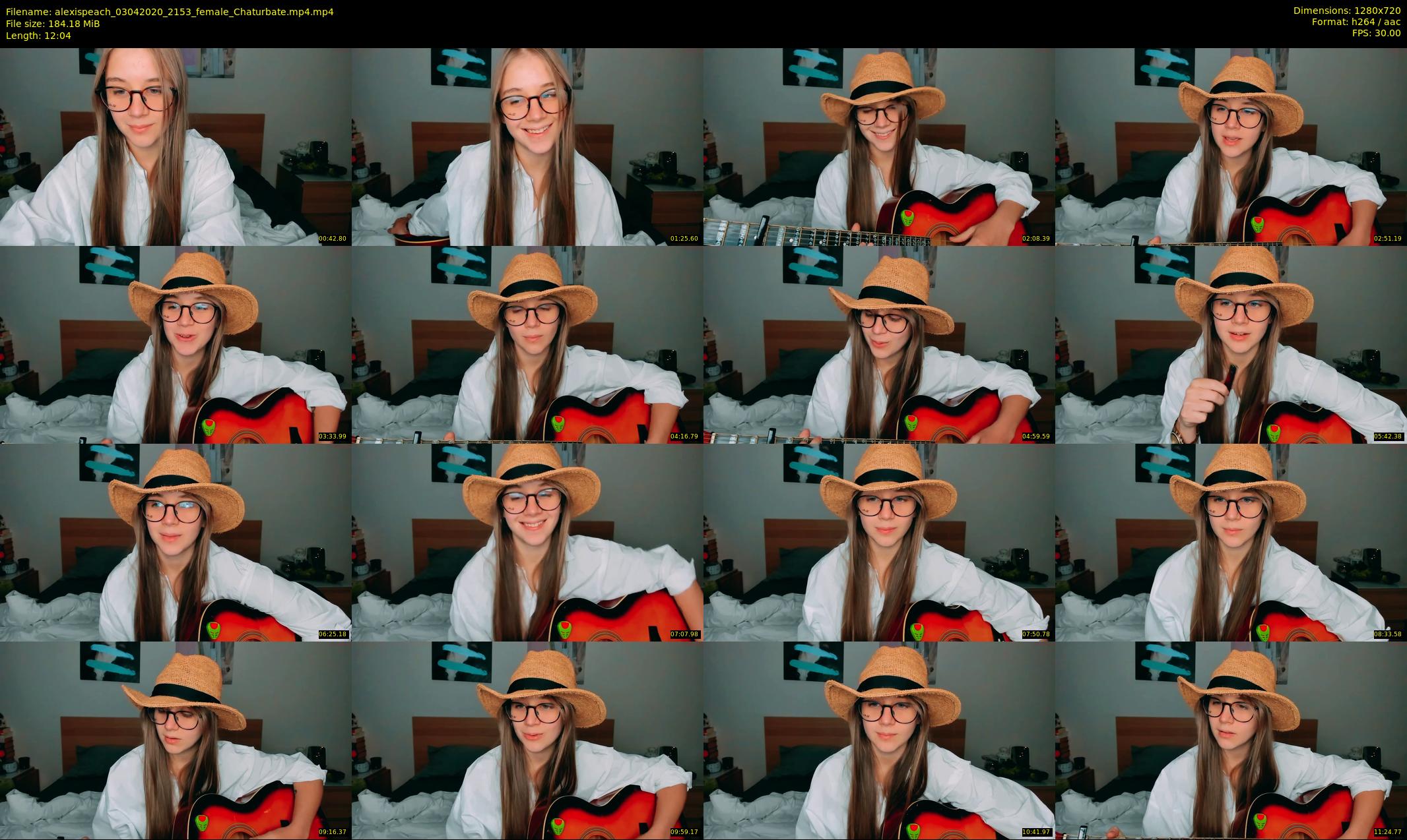 alexispeach — 13 minute Chaturbate female cam show recording, 720p, Apr 3, 2020