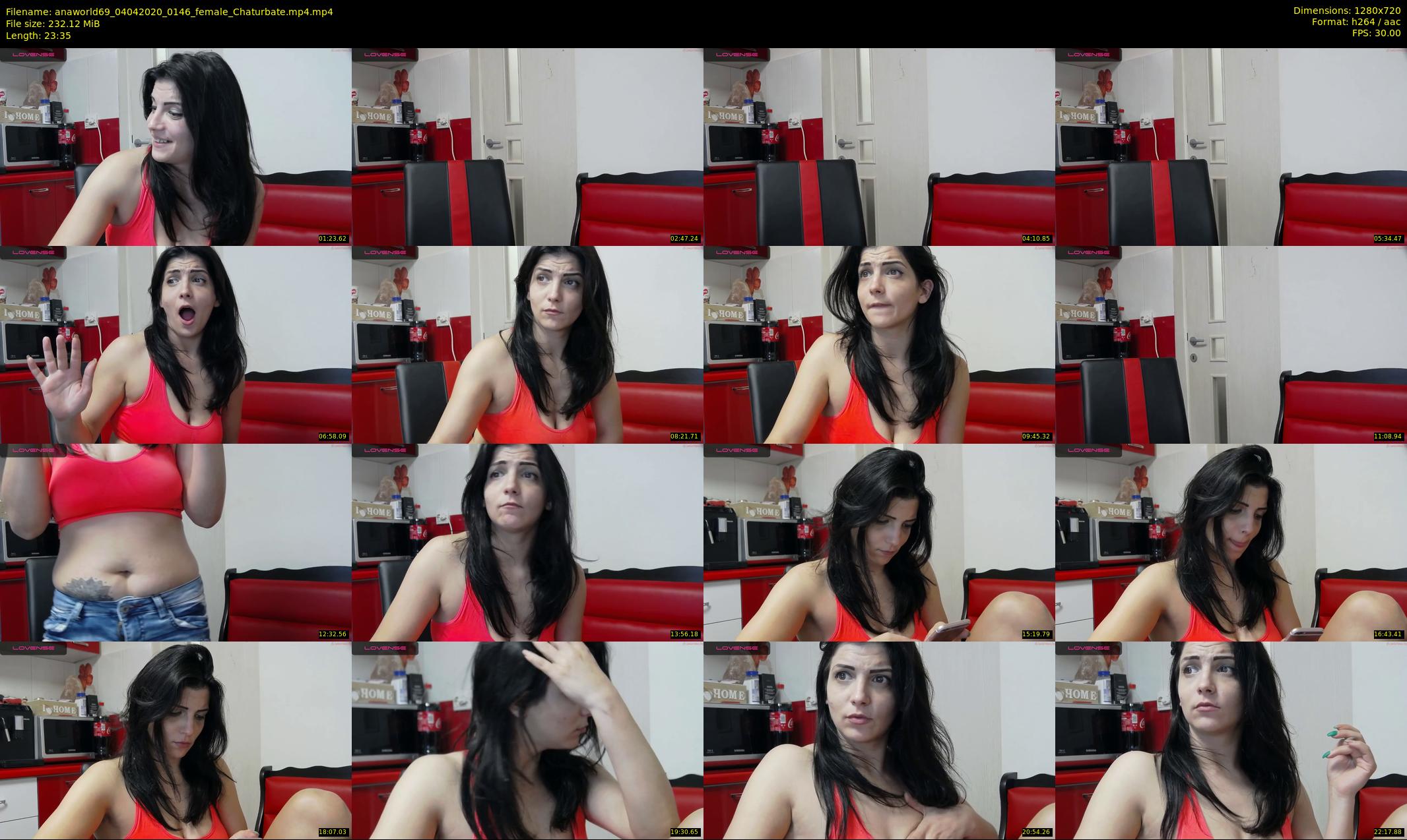 anaworld69 — 24 minute Chaturbate female cam show recording, 720p, Apr 4, 2020