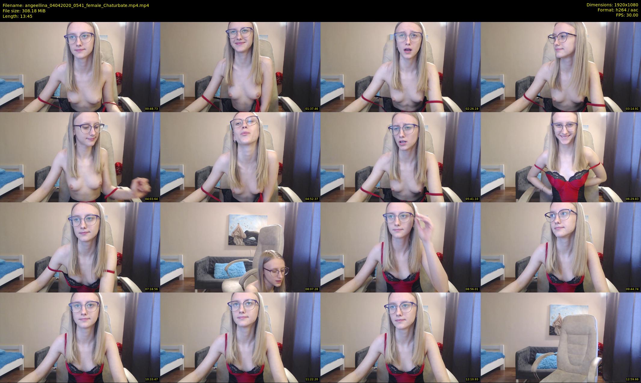 angeellina — 14 minute Chaturbate female cam show recording, 1080p, Apr 4, 2020