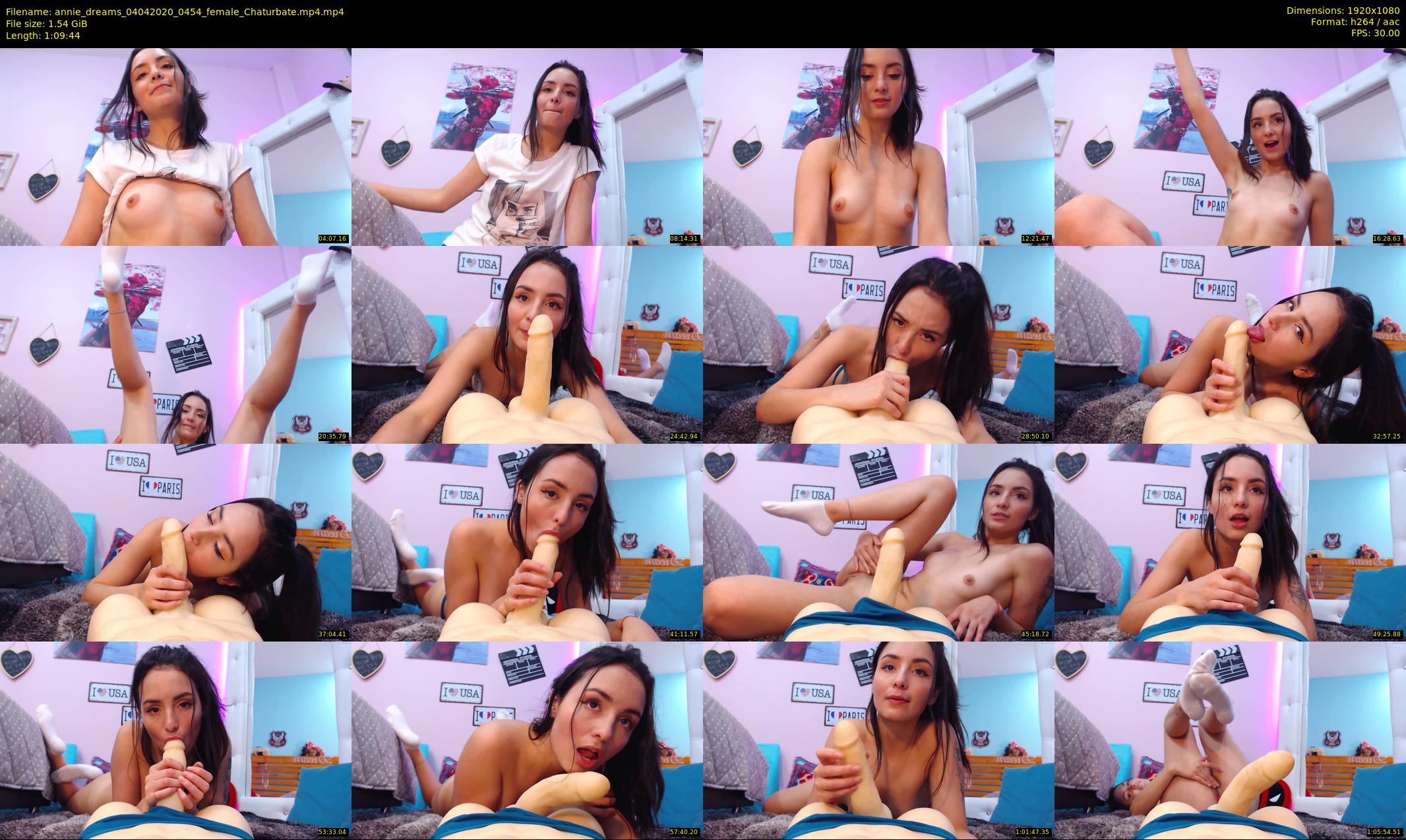 annie_dreams — 70 minute Chaturbate female cam show recording, 1080p, Apr 4, 2020
