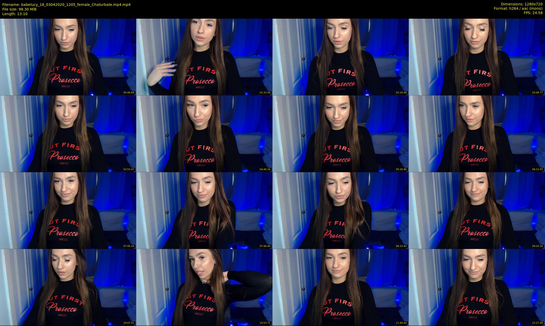 babelucy_18 — 14 minute Chaturbate female cam show recording, 720p, Apr 3, 2020