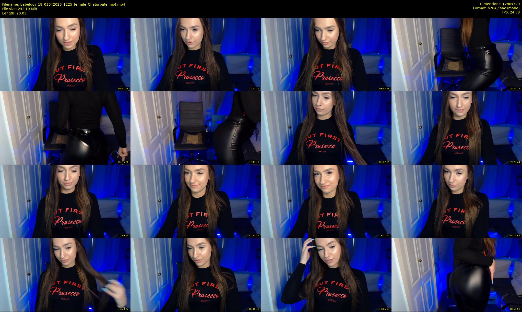 babelucy_18 — 21 minute Chaturbate female cam show recording, 720p, Apr 3, 2020