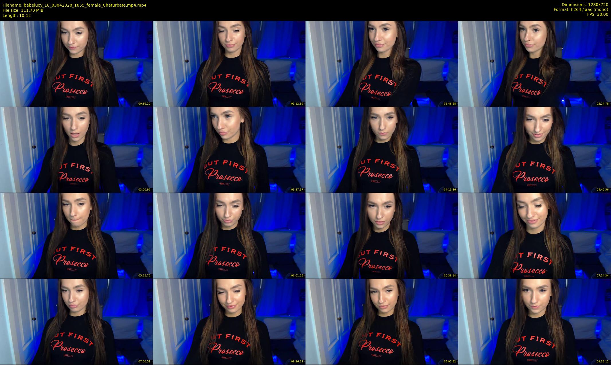 babelucy_18 — 11 minute Chaturbate female cam show recording, 720p, Apr 3, 2020