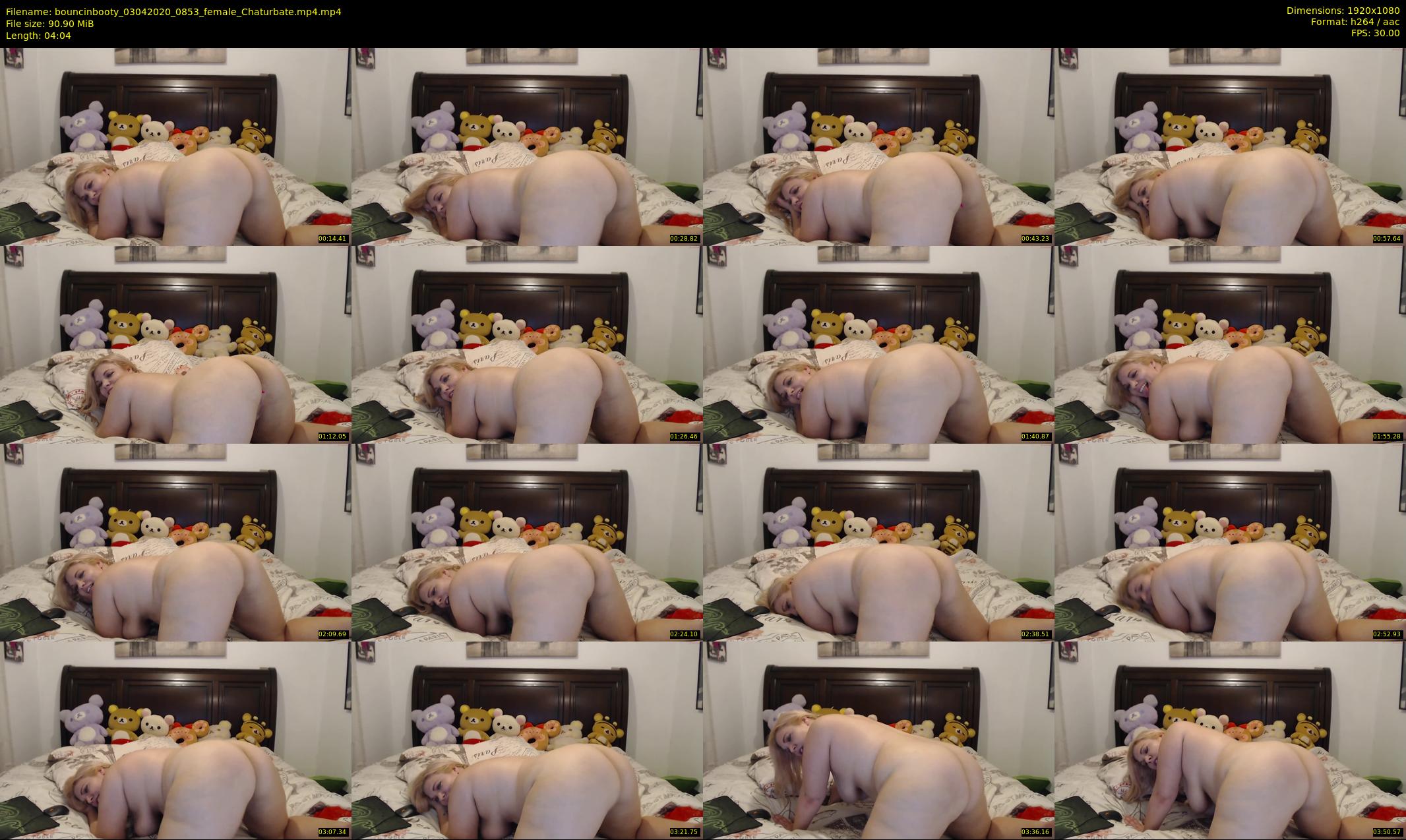 bouncinbooty — 5 minute Chaturbate female cam show recording, 1080p, Apr 3, 2020