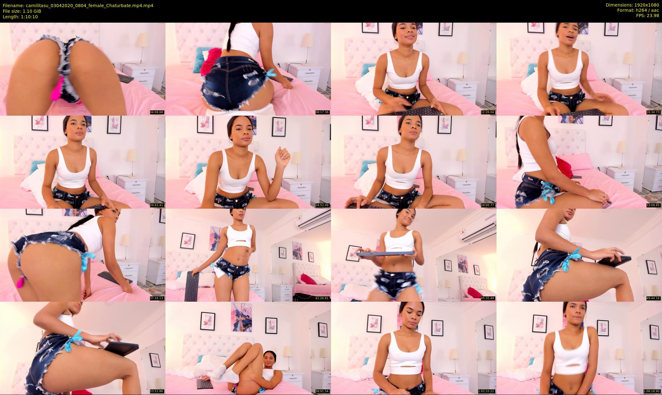 camilitasu — 71 minute Chaturbate female cam show recording, 1080p, Apr 3, 2020