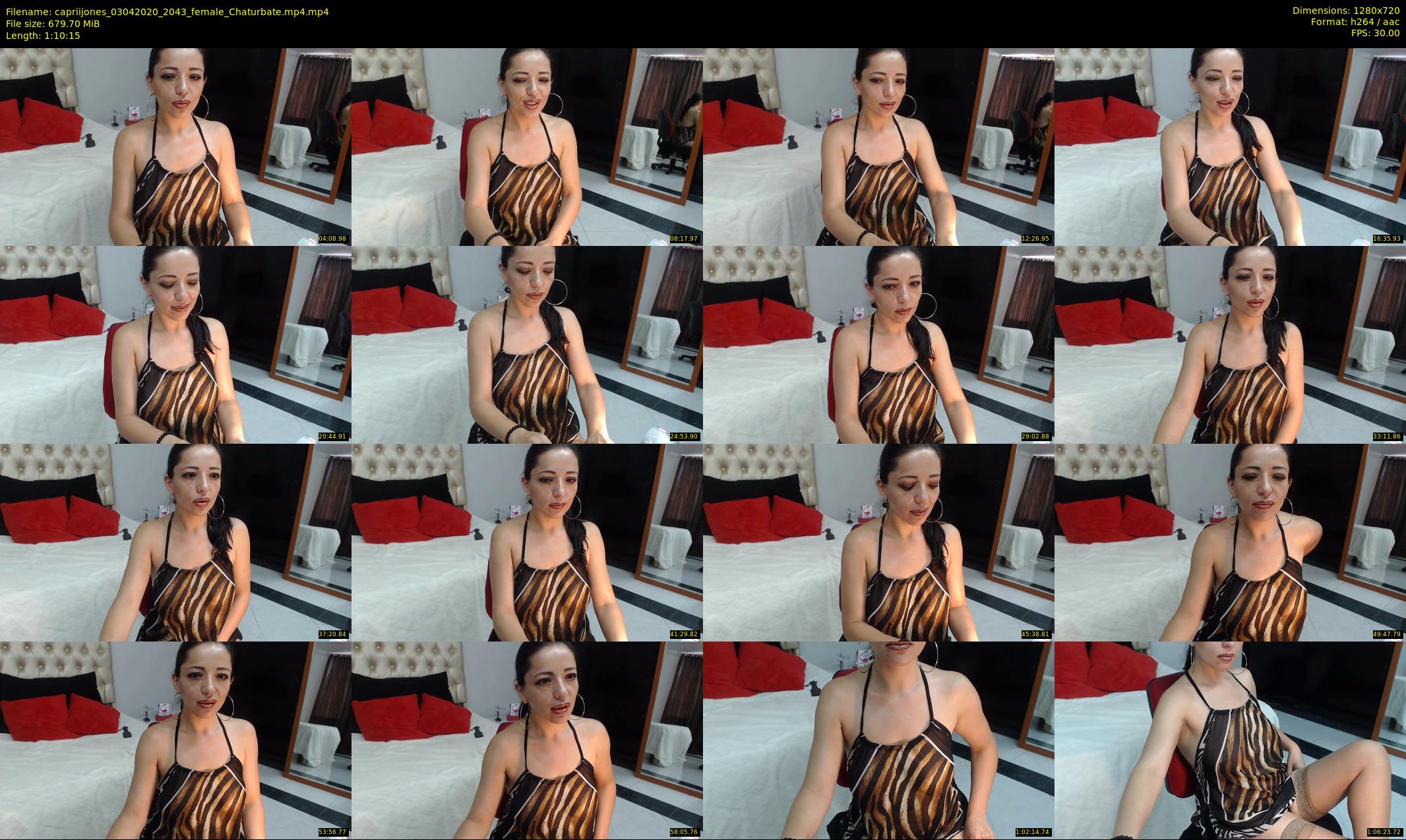 capriijones — 71 minute Chaturbate female cam show recording, 720p, Apr 3, 2020