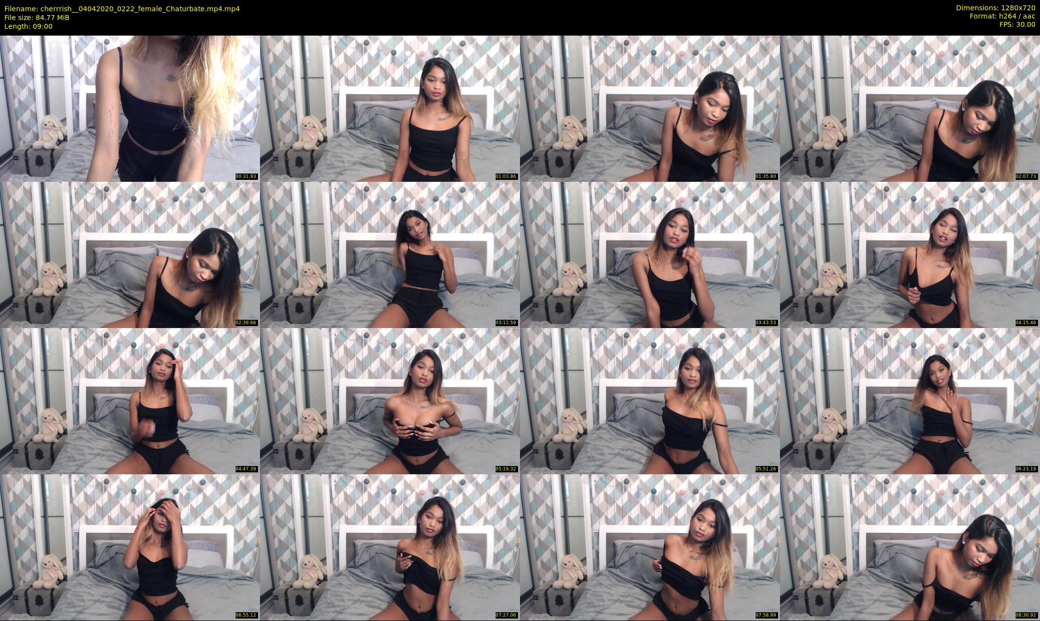 cherrrish_ — 9 minute Chaturbate female cam show recording, 720p, Apr 4, 2020