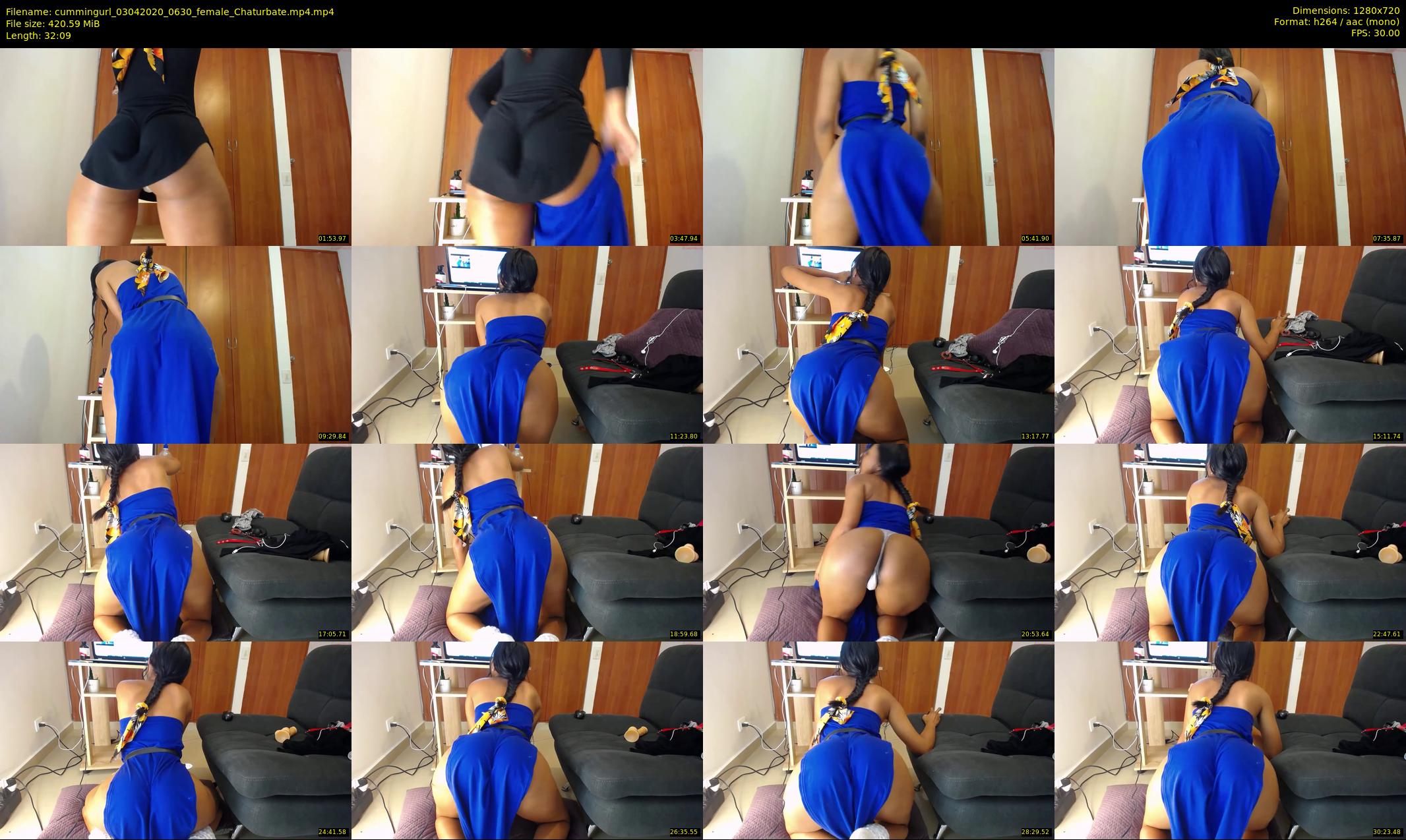 cummingurl — 33 minute Chaturbate couple cam show recording, 720p, Apr 3, 2020