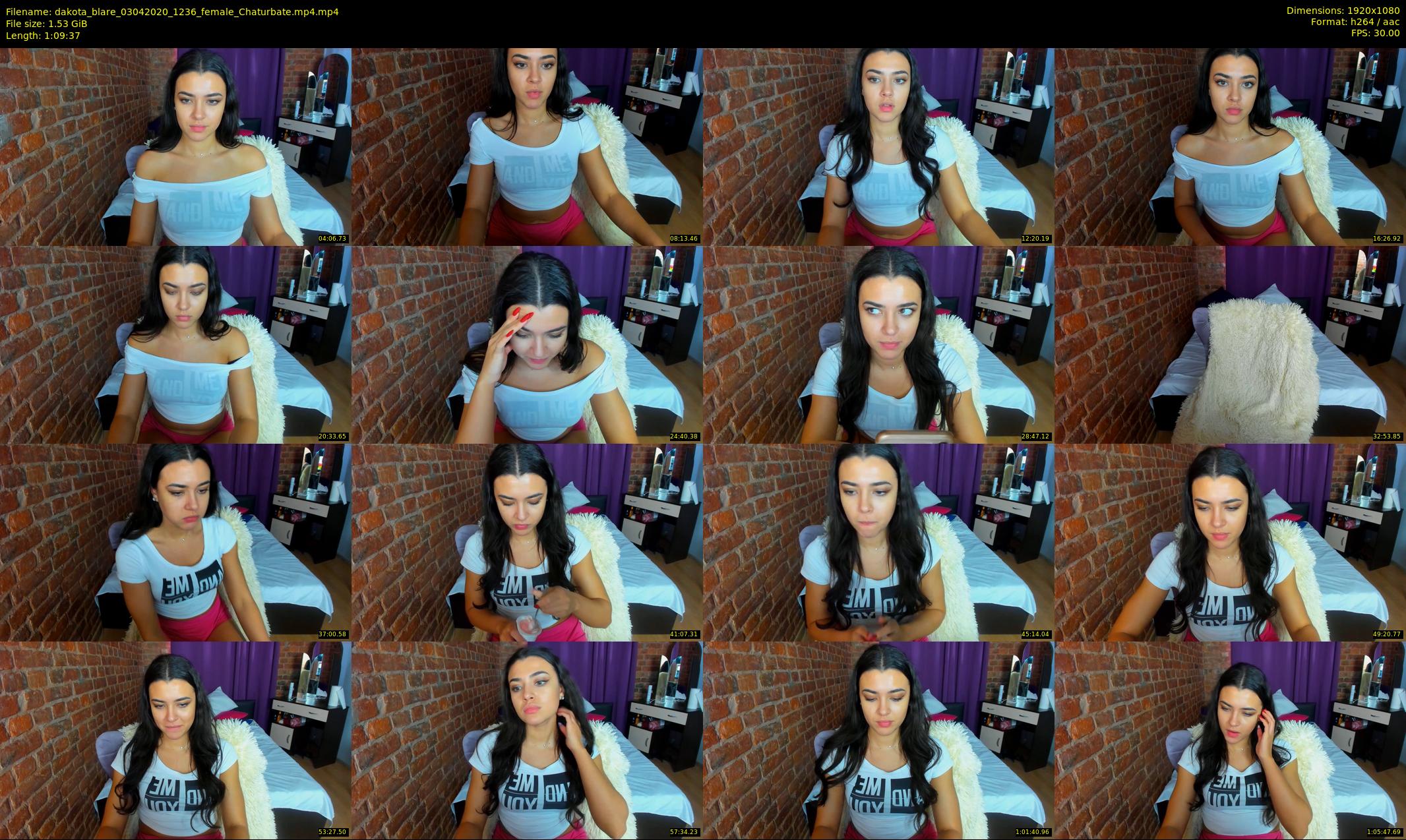 dakota_blare — 70 minute Chaturbate female cam show recording, 1080p, Apr 3, 2020