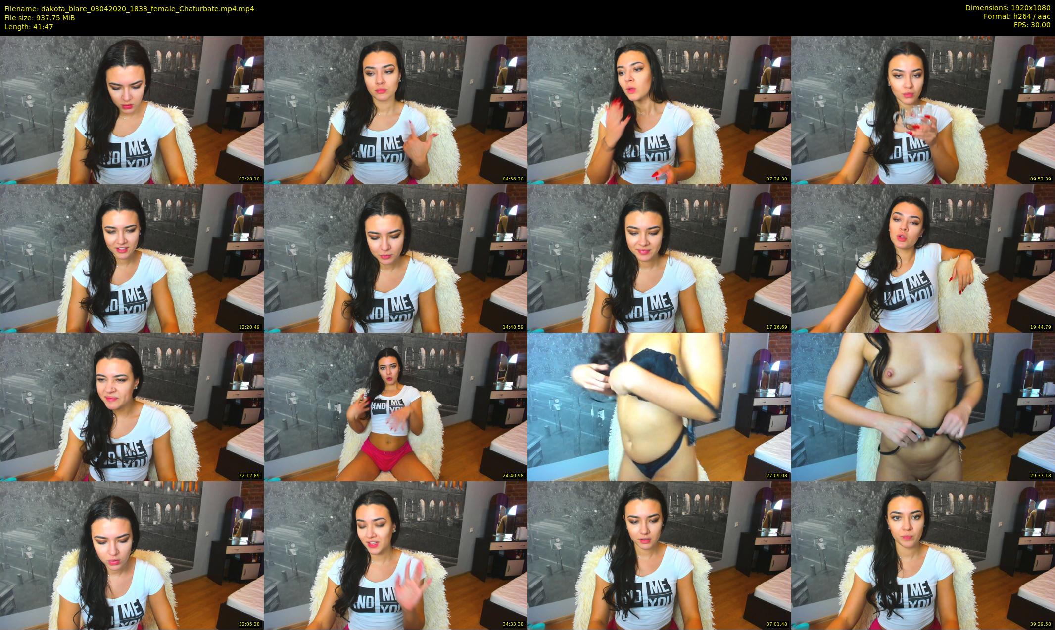 dakota_blare — 42 minute Chaturbate female cam show recording, 1080p, Apr 3, 2020