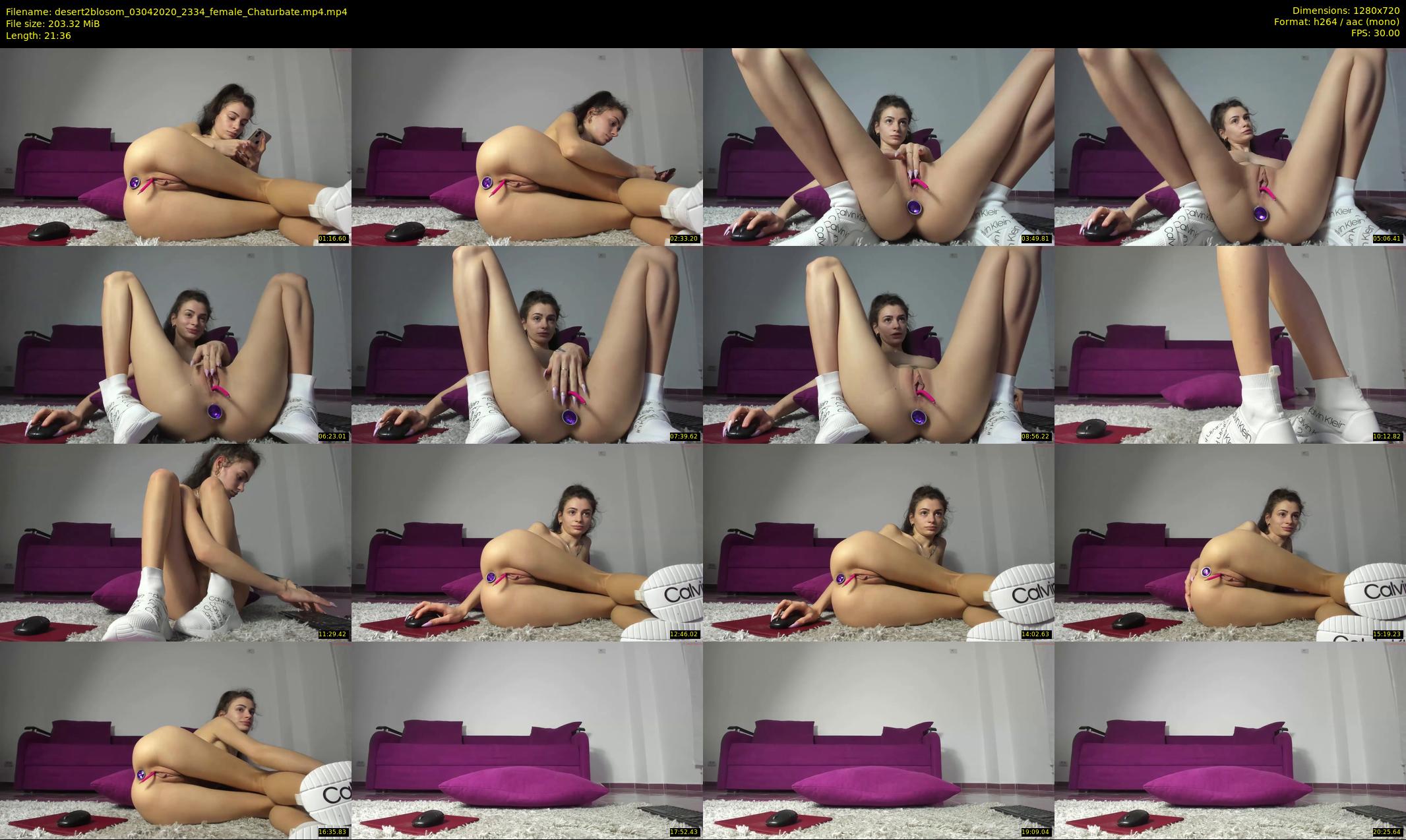desert2blosom — 22 minute Chaturbate female cam show recording, 720p, Apr 3, 2020
