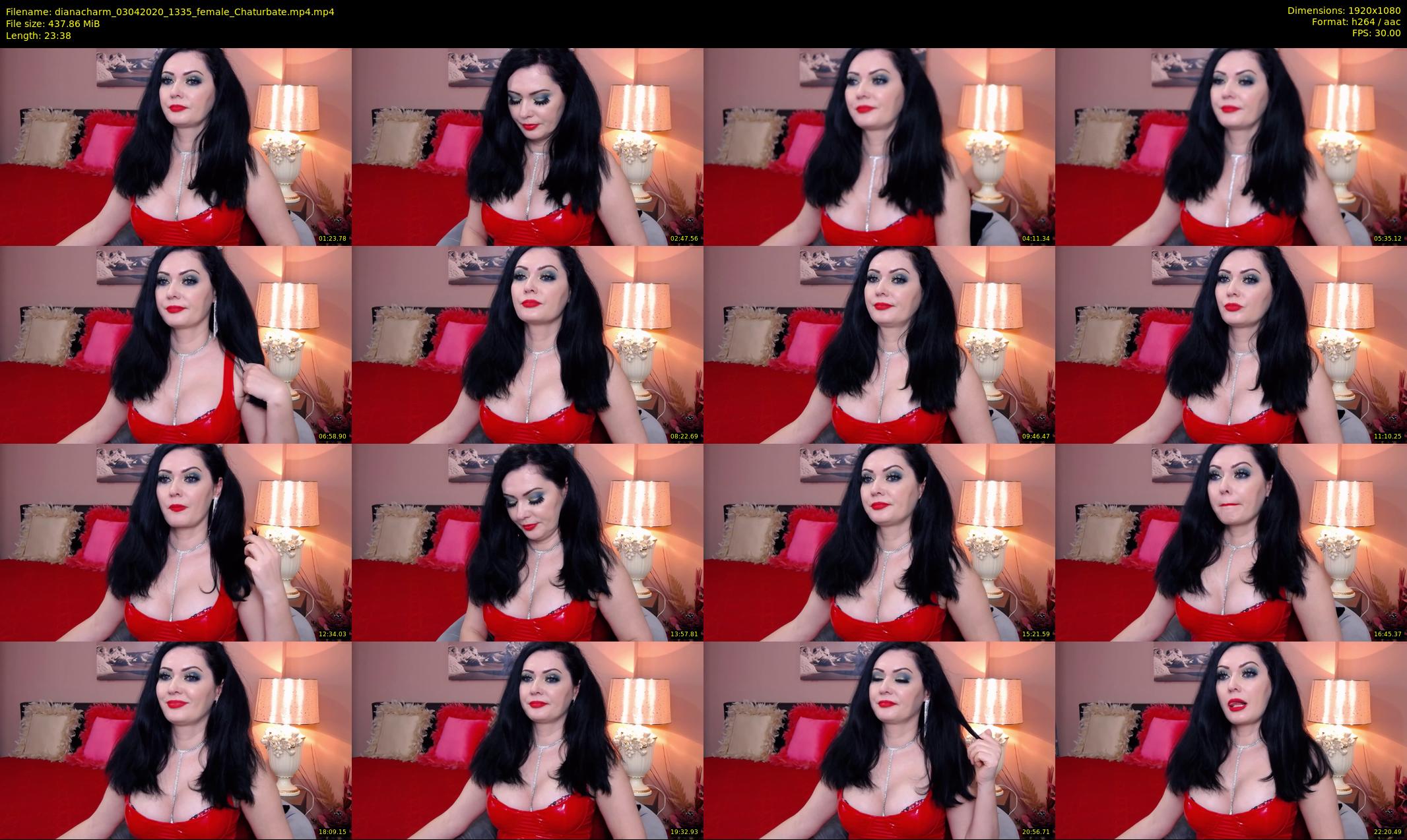 dianacharm — 24 minute Chaturbate female cam show recording, 1080p, Apr 3, 2020