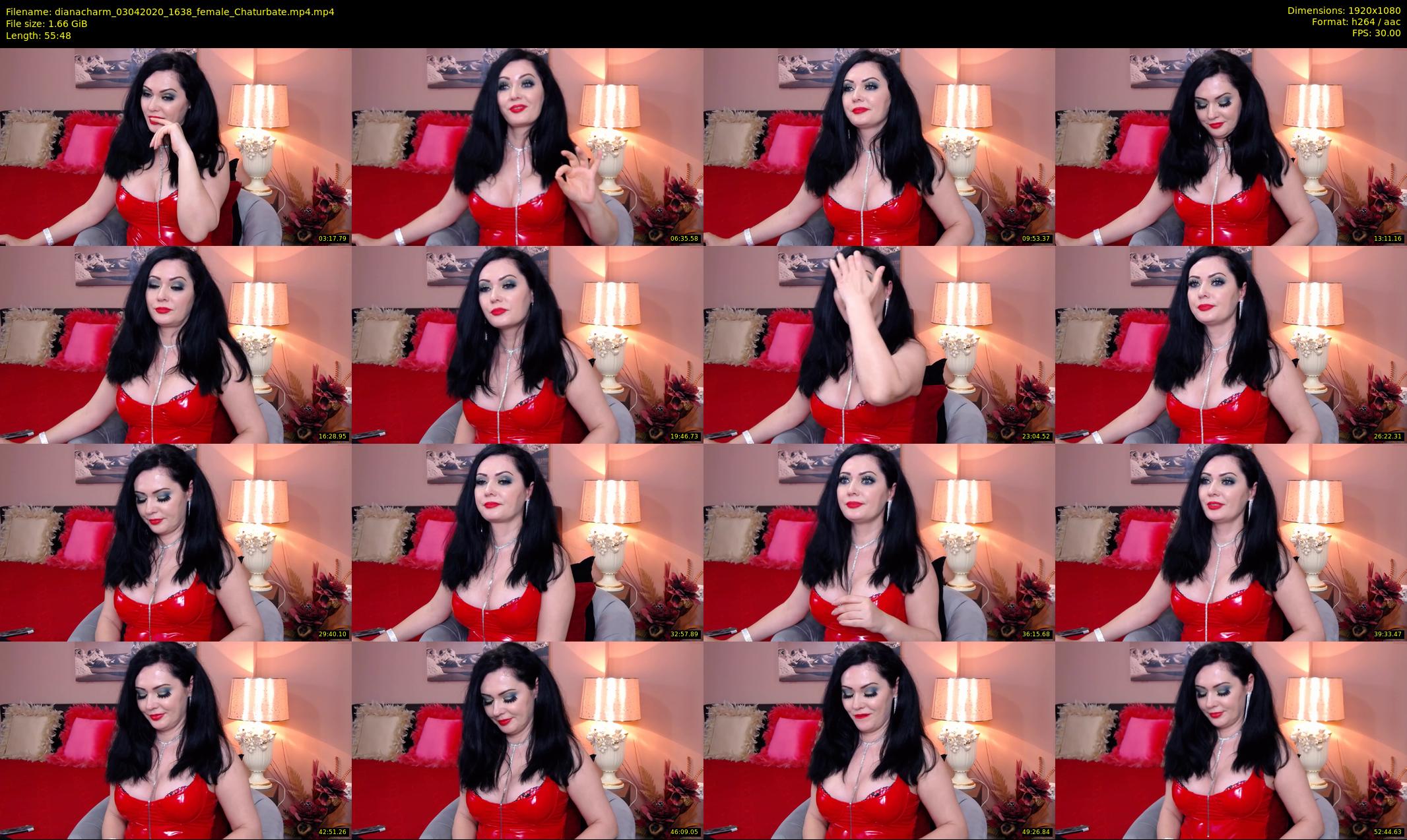 dianacharm — 56 minute Chaturbate female cam show recording, 1080p, Apr 3, 2020