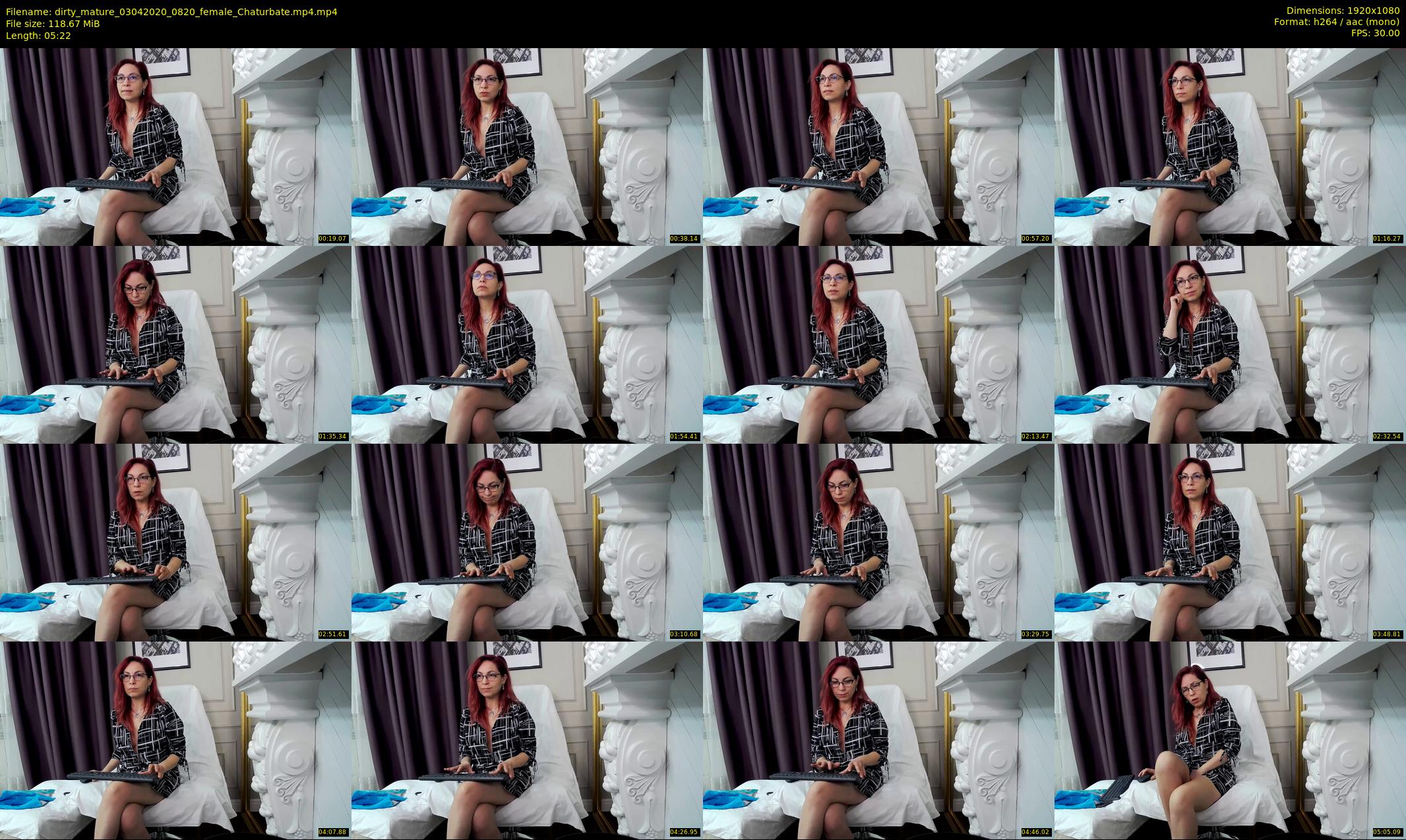 dirty_mature — 6 minute Chaturbate female cam show recording, 1080p, Apr 3, 2020