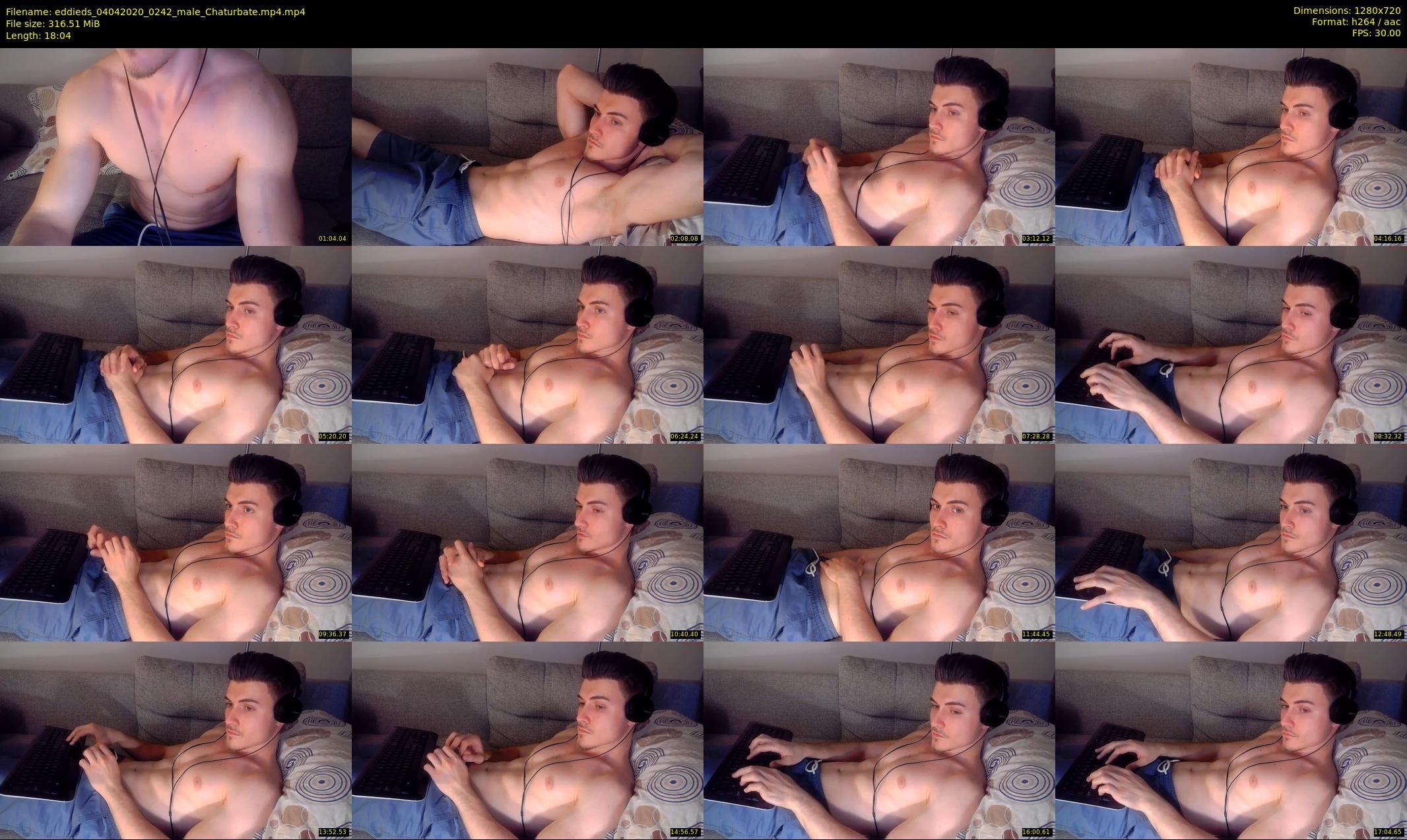 eddieds — 19 minute Chaturbate male cam show recording, 720p, Apr 4, 2020