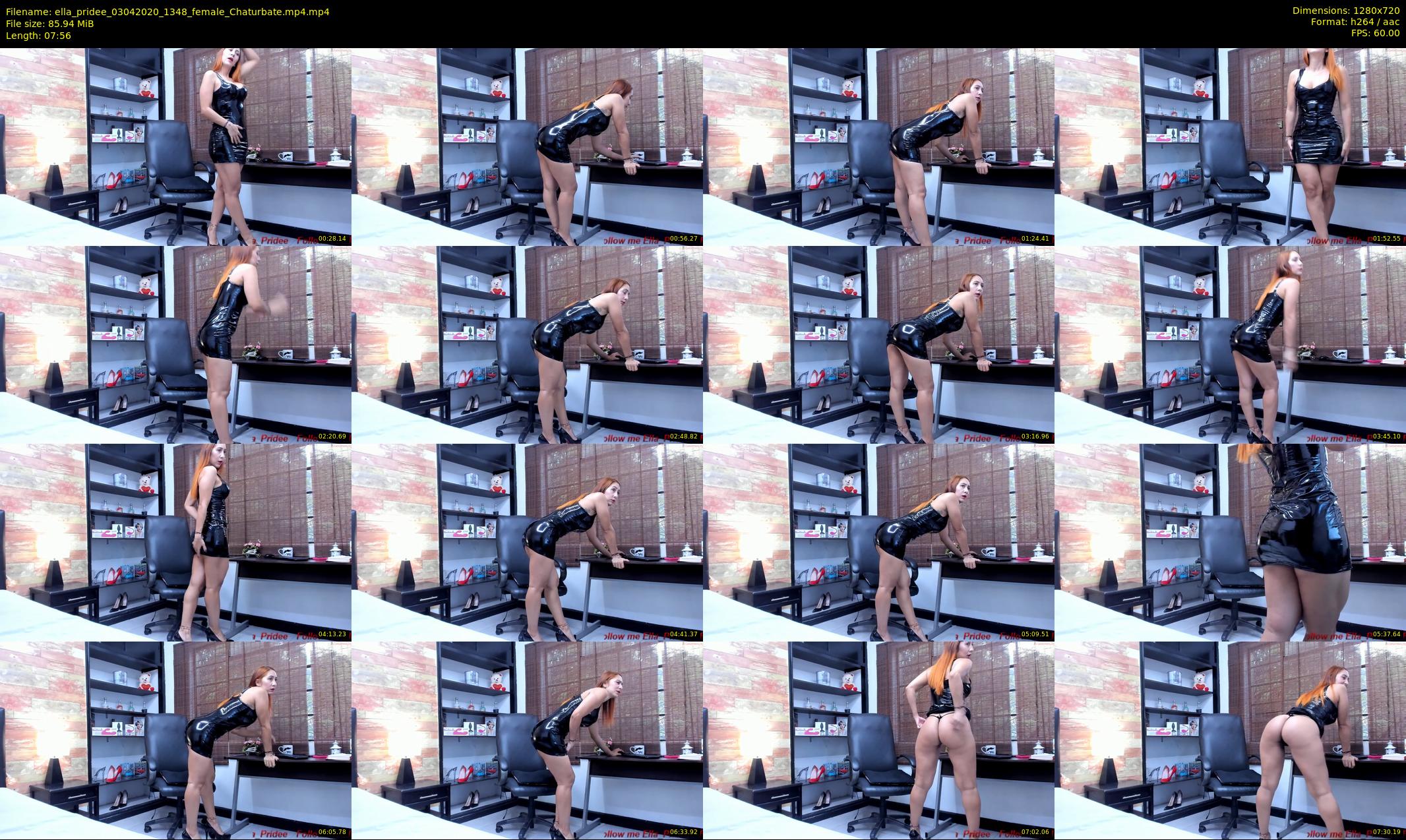ella_pridee — 8 minute Chaturbate female cam show recording, 720p, Apr 3, 2020