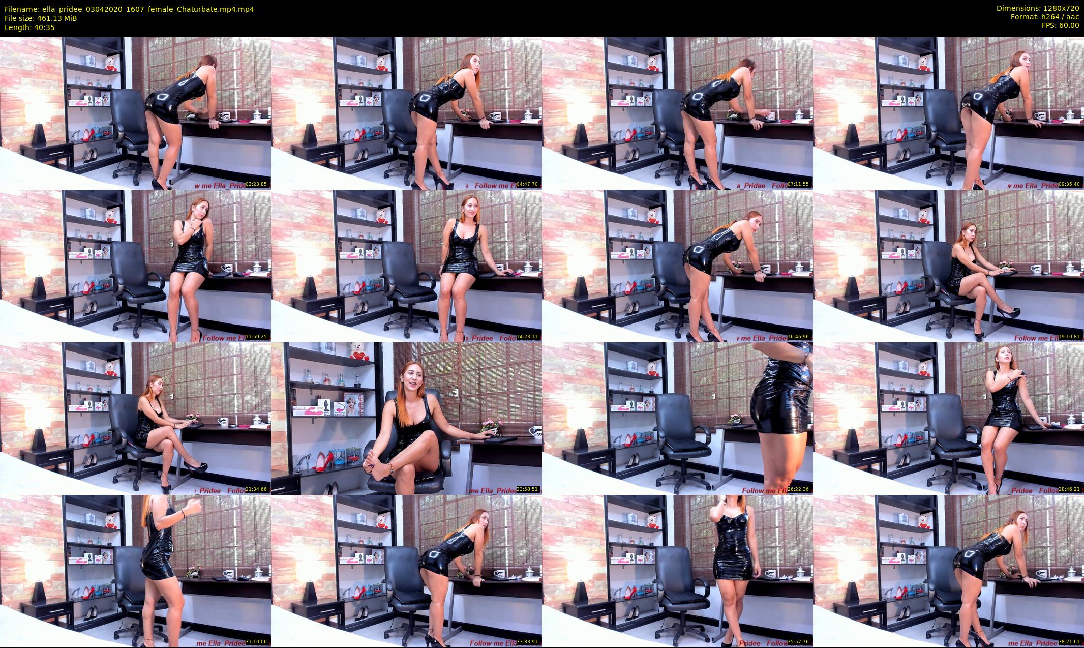 ella_pridee — 41 minute Chaturbate female cam show recording, 720p, Apr 3, 2020