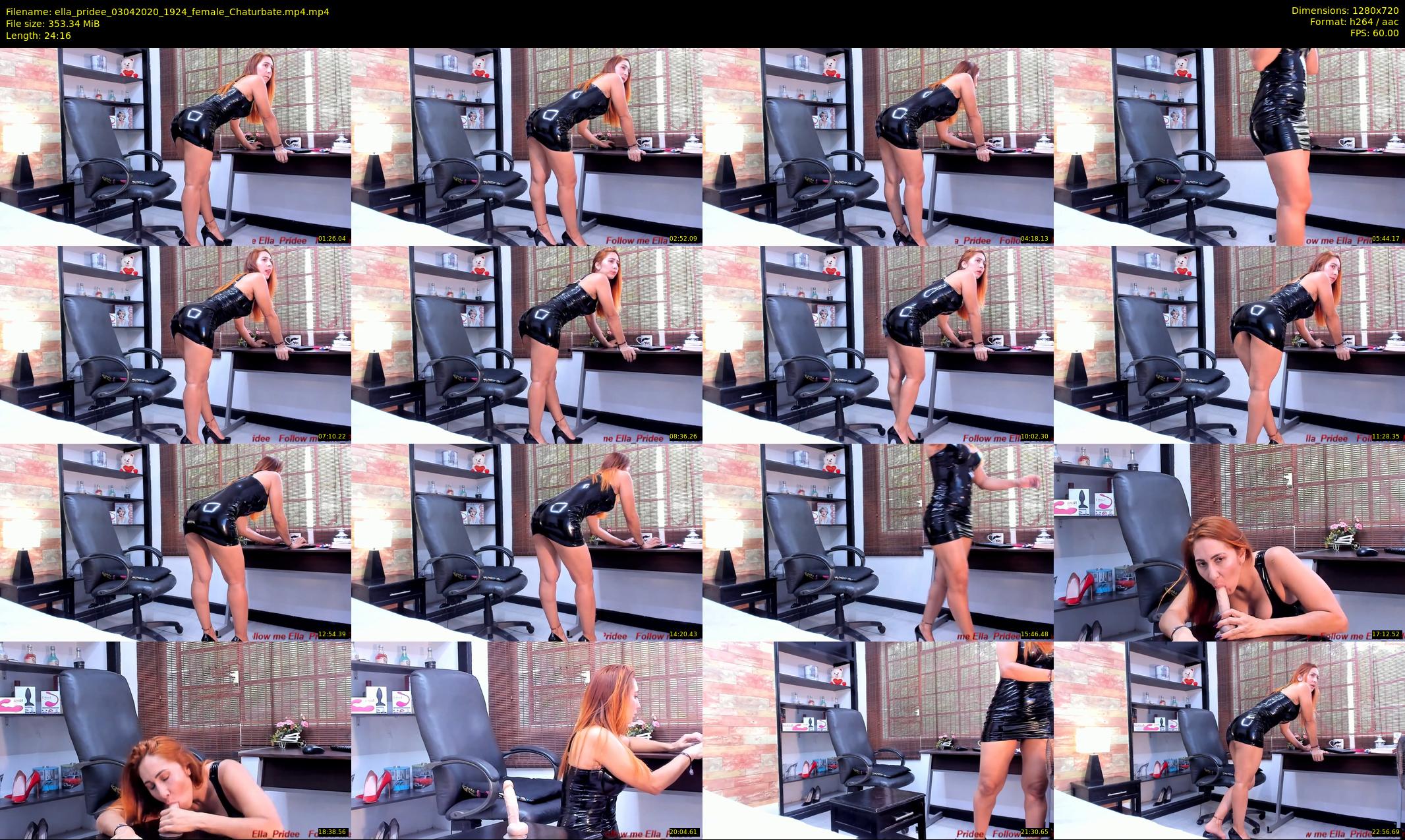 ella_pridee — 25 minute Chaturbate female cam show recording, 720p, Apr 3, 2020