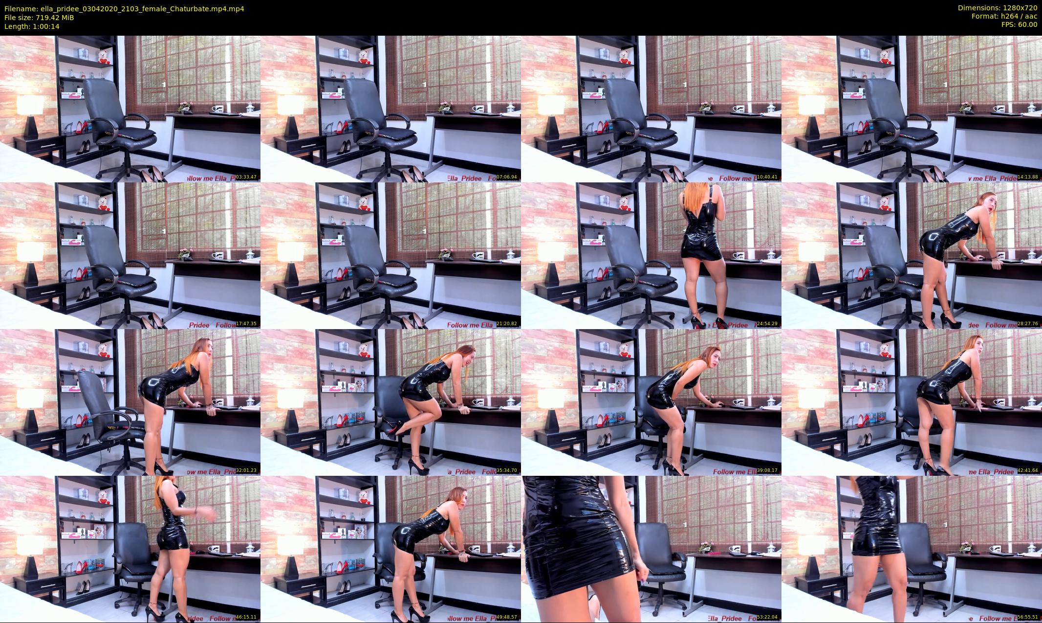 ella_pridee — 61 minute Chaturbate female cam show recording, 720p, Apr 3, 2020