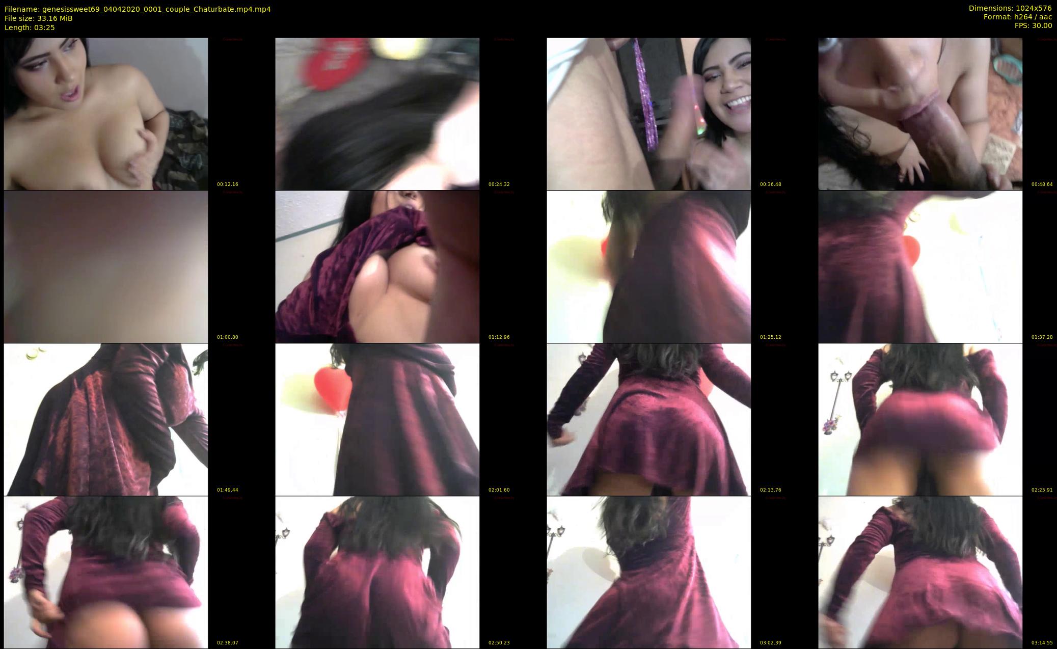 genesissweet69 — 4 minute Chaturbate couple cam show recording, 480p, Apr 4, 2020