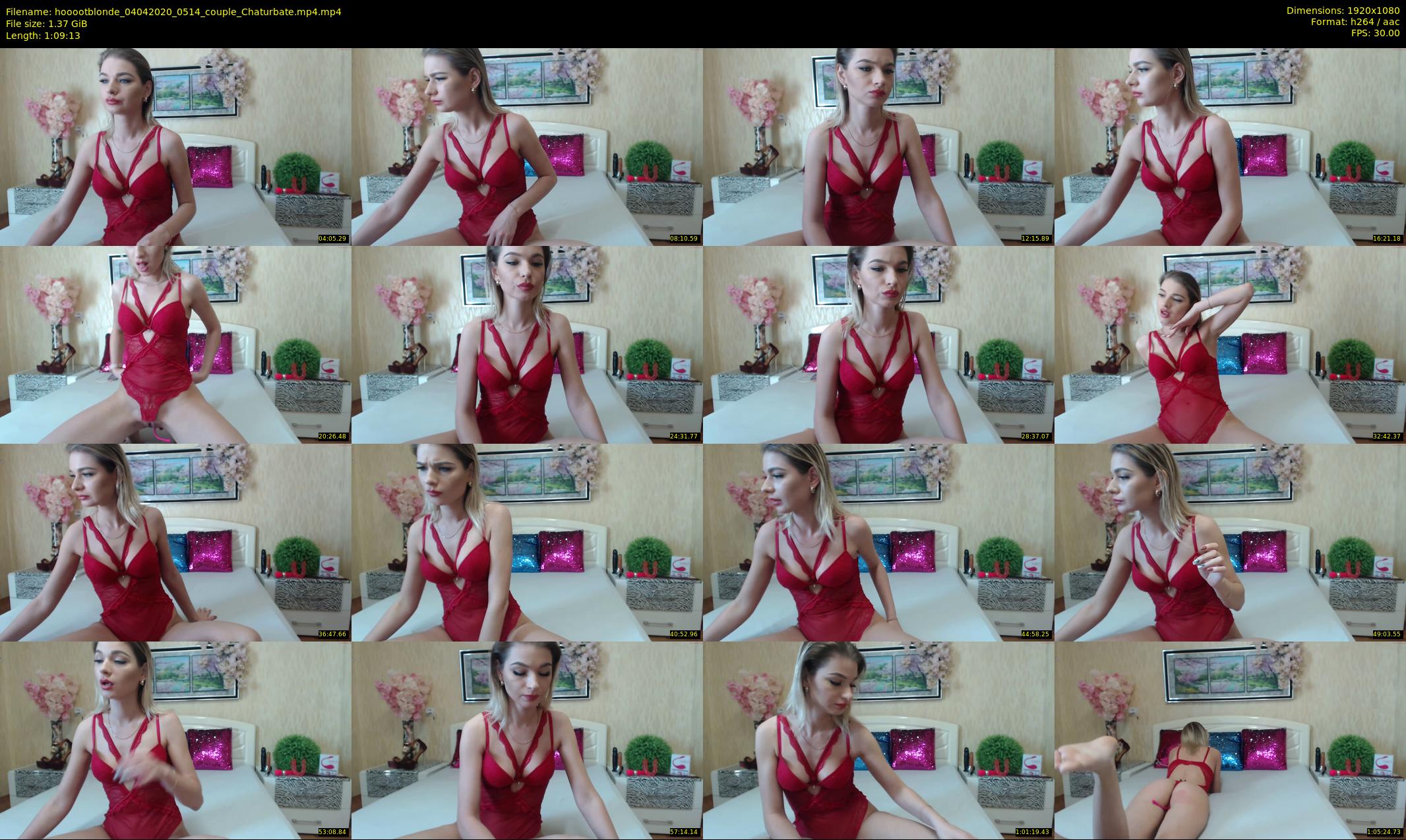 hooootblonde — 70 minute Chaturbate female cam show recording, 1080p, Apr 4, 2020