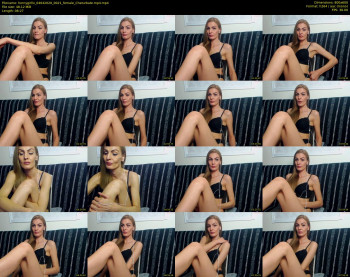 hornygirllx — 9 minute Chaturbate female cam show recording, 480p, Apr 4, 2020