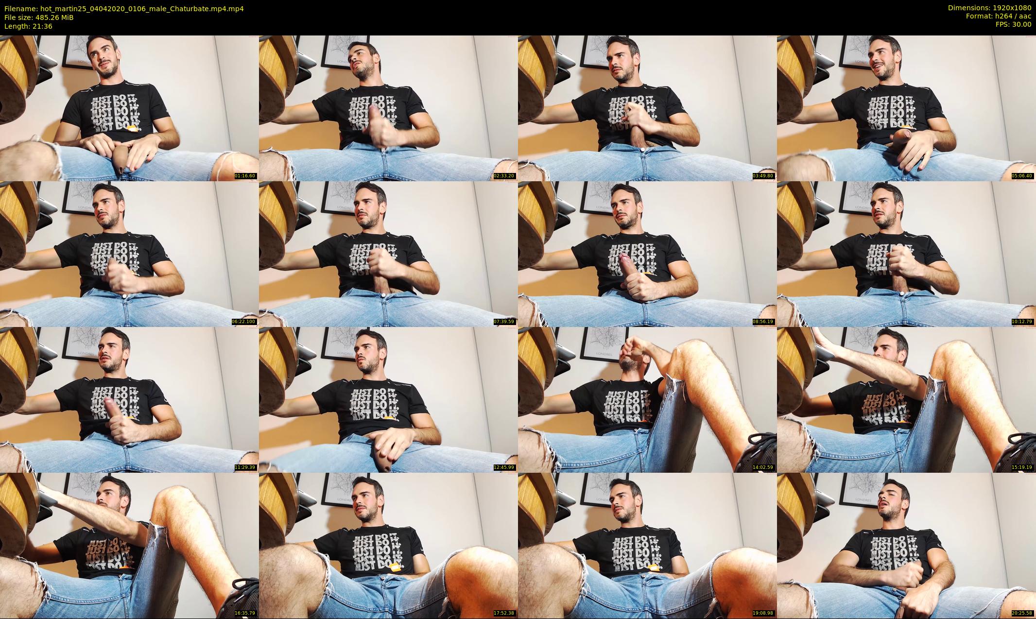 hot_martin25 — 22 minute Chaturbate male cam show recording, 1080p, Apr 4, 2020